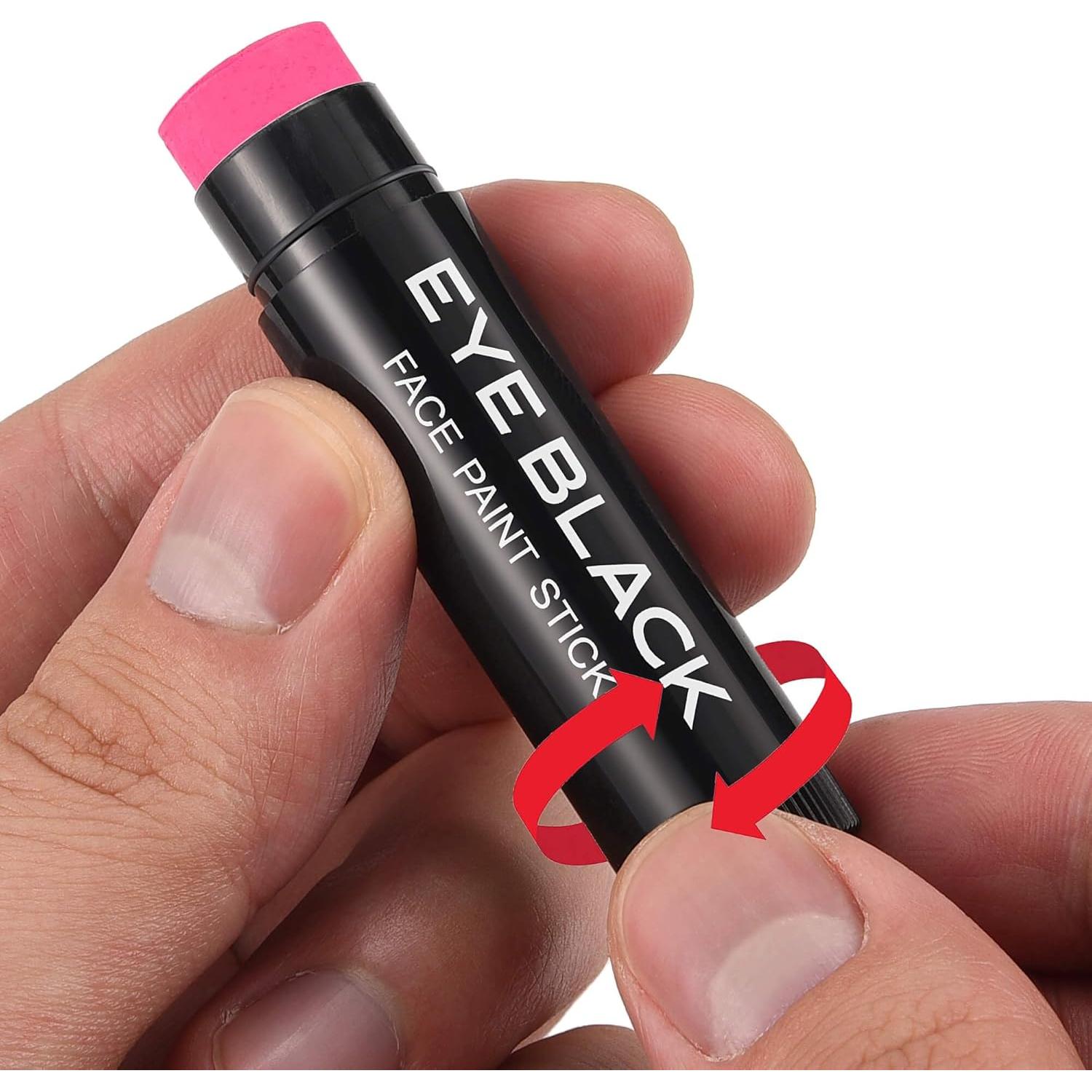 Barra Negra para Ojos DALVGFN Rosa Brillante 6.86cm Anti-reflejo