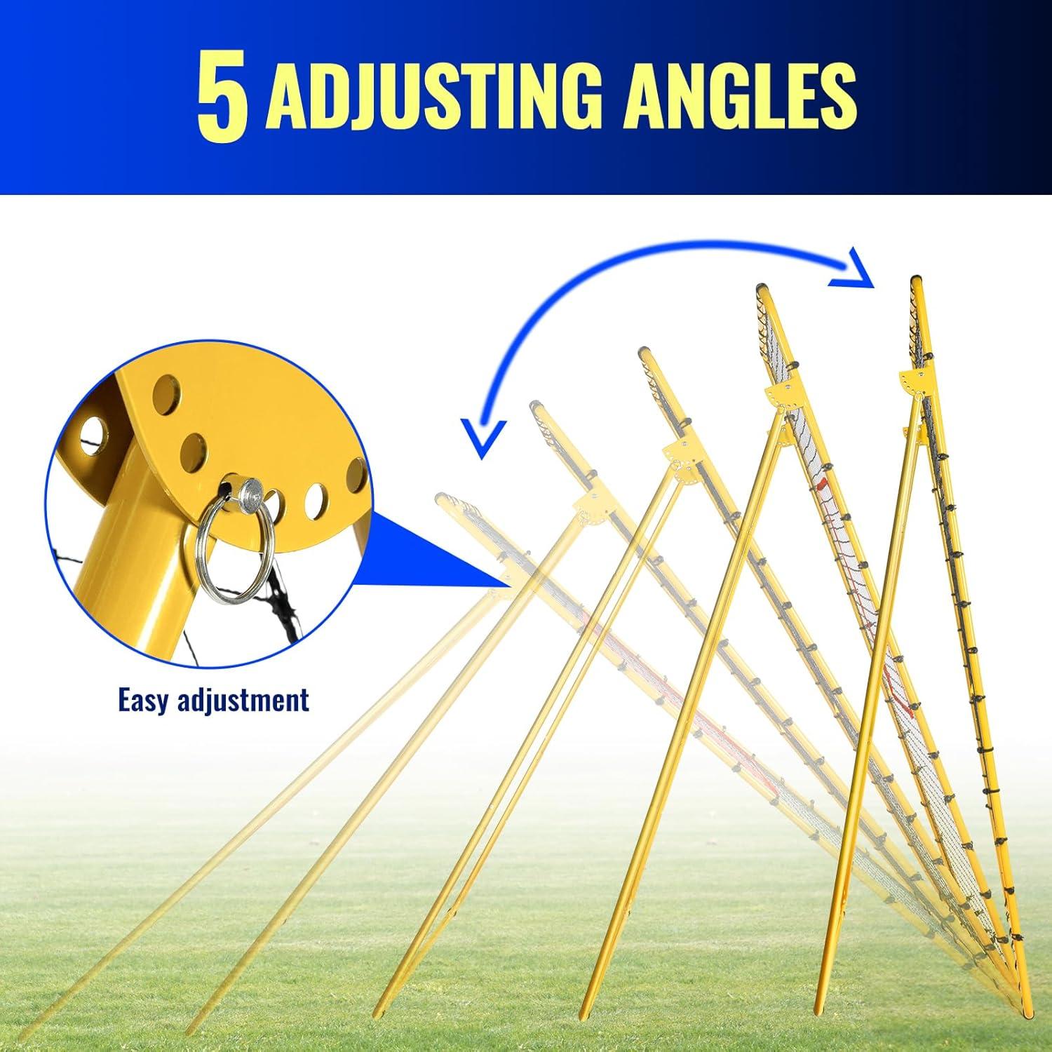 Red de Rebote de Voleibol SPOYNAL 2.13x1.22m Ajustable