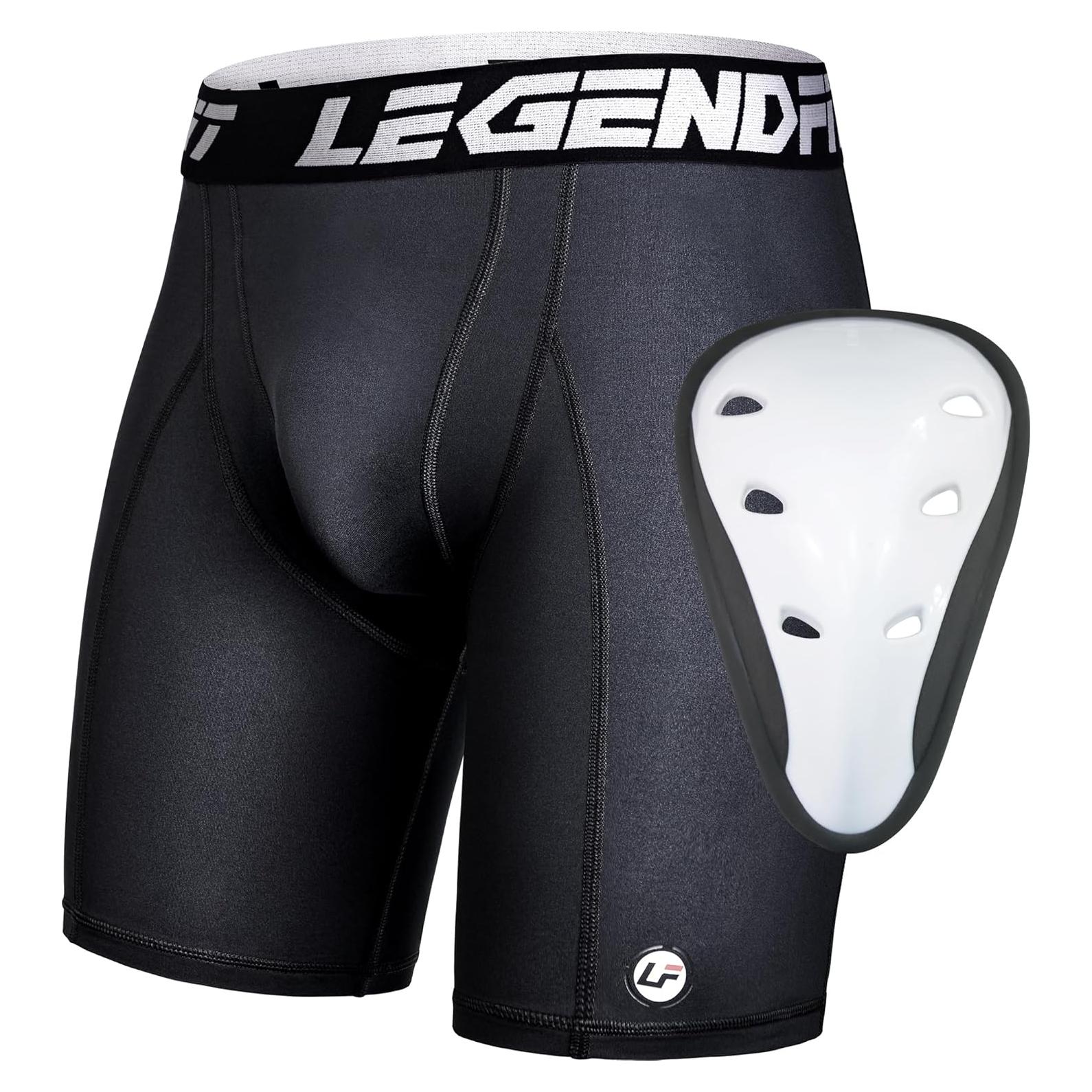 Pantalones Cortos de Compresión Legendfit para Hombre con Copa