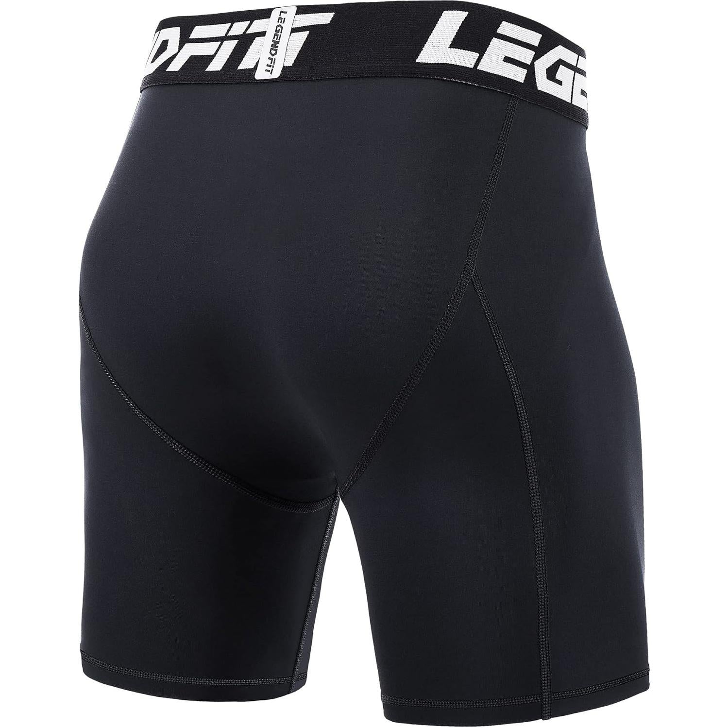 Pantalones Cortos de Compresión Legendfit para Hombre con Copa