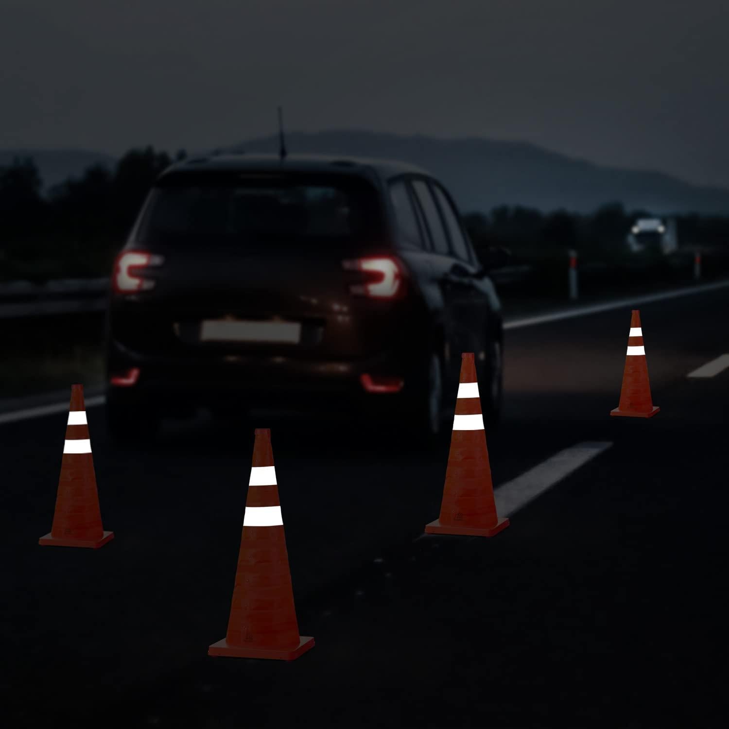 Conos de Seguridad Plegables RoadHero 71.1 cm - Paquete de 2