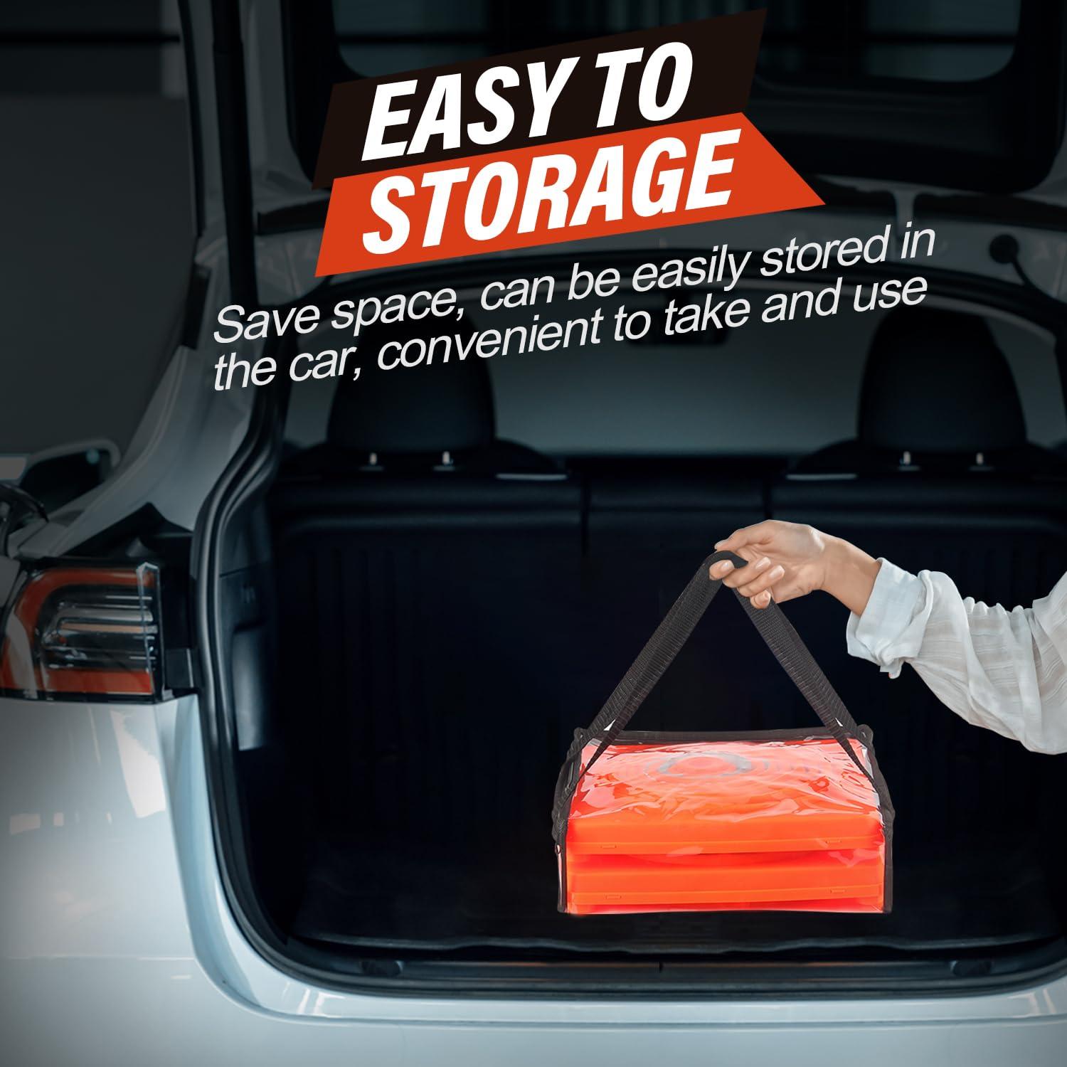 Conos de Seguridad Plegables RoadHero 71.1 cm - Paquete de 2