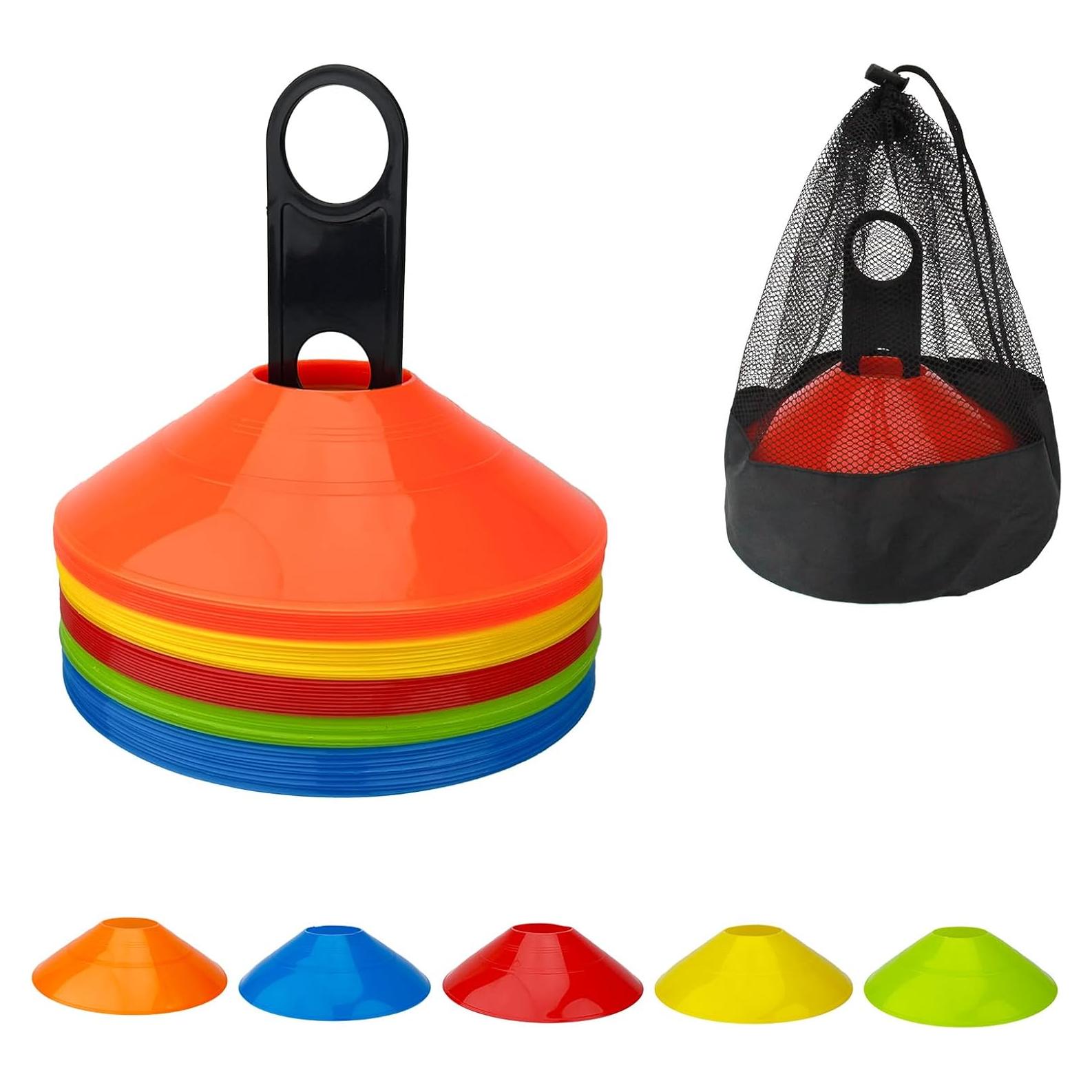 Conos de Entrenamiento BIRDDIE SC-00, 60 Pcs, 5 Colores