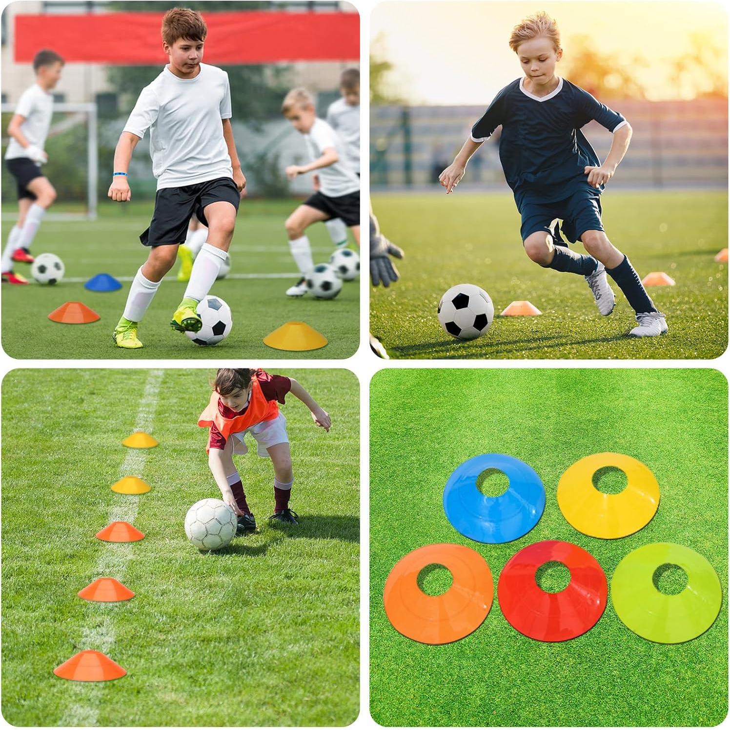 Conos de Entrenamiento BIRDDIE SC-00, 60 Pcs, 5 Colores