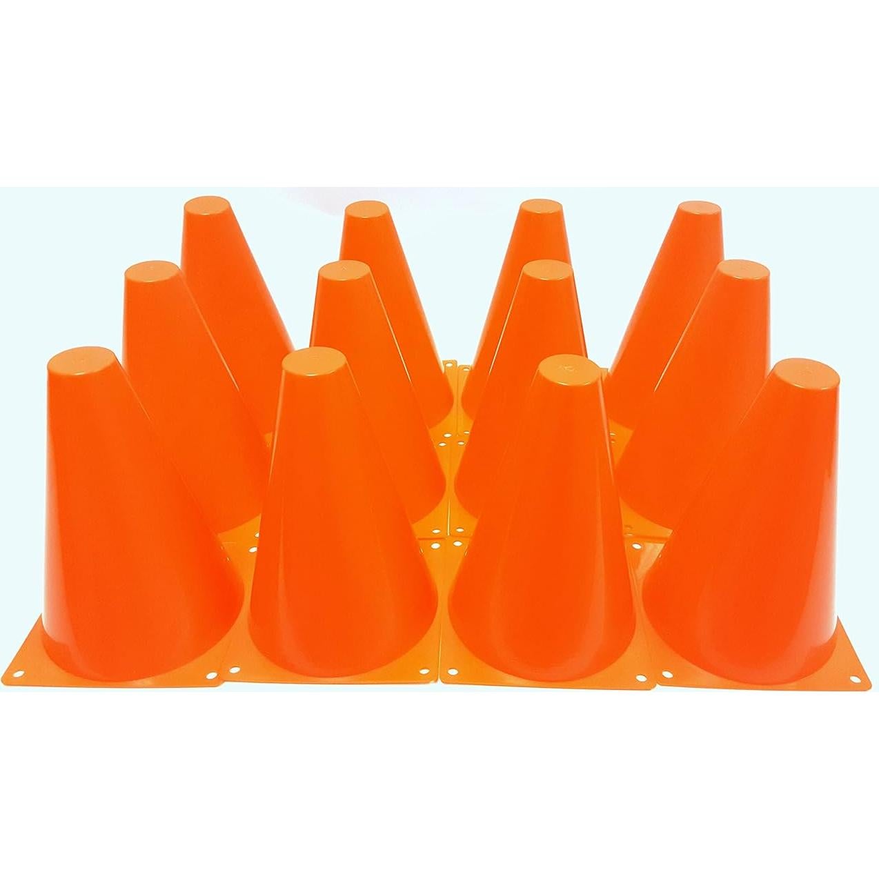 Conos de Entrenamiento Deportivo Dondor 18 cm Naranjas 12 Piezas