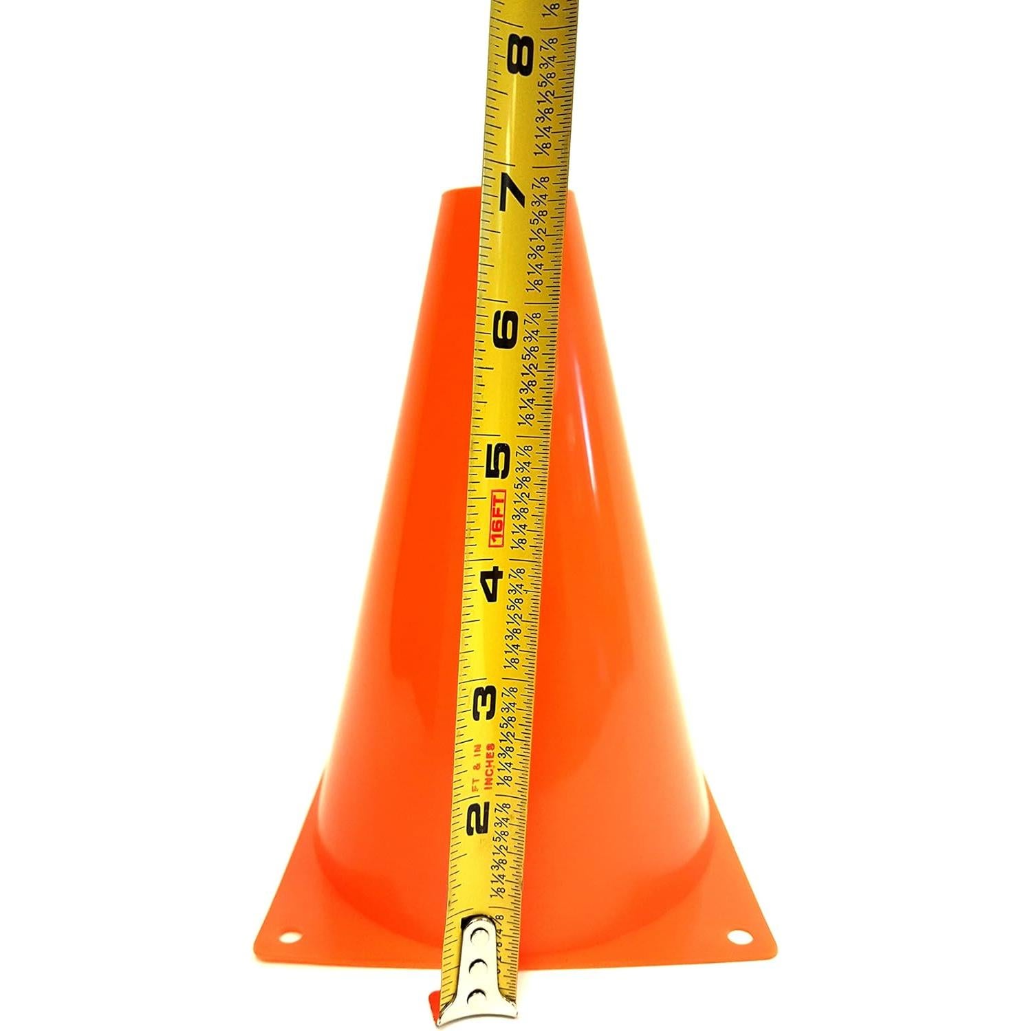 Conos de Entrenamiento Deportivo Dondor 18 cm Naranjas 12 Piezas