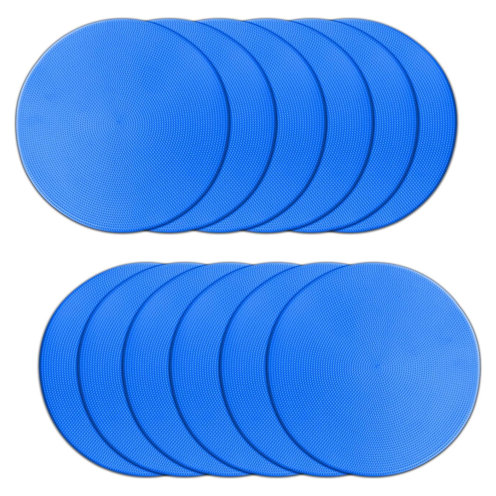 Marcadores de Agilidad PIKZH 12 Pcs 22.86 cm Antideslizantes