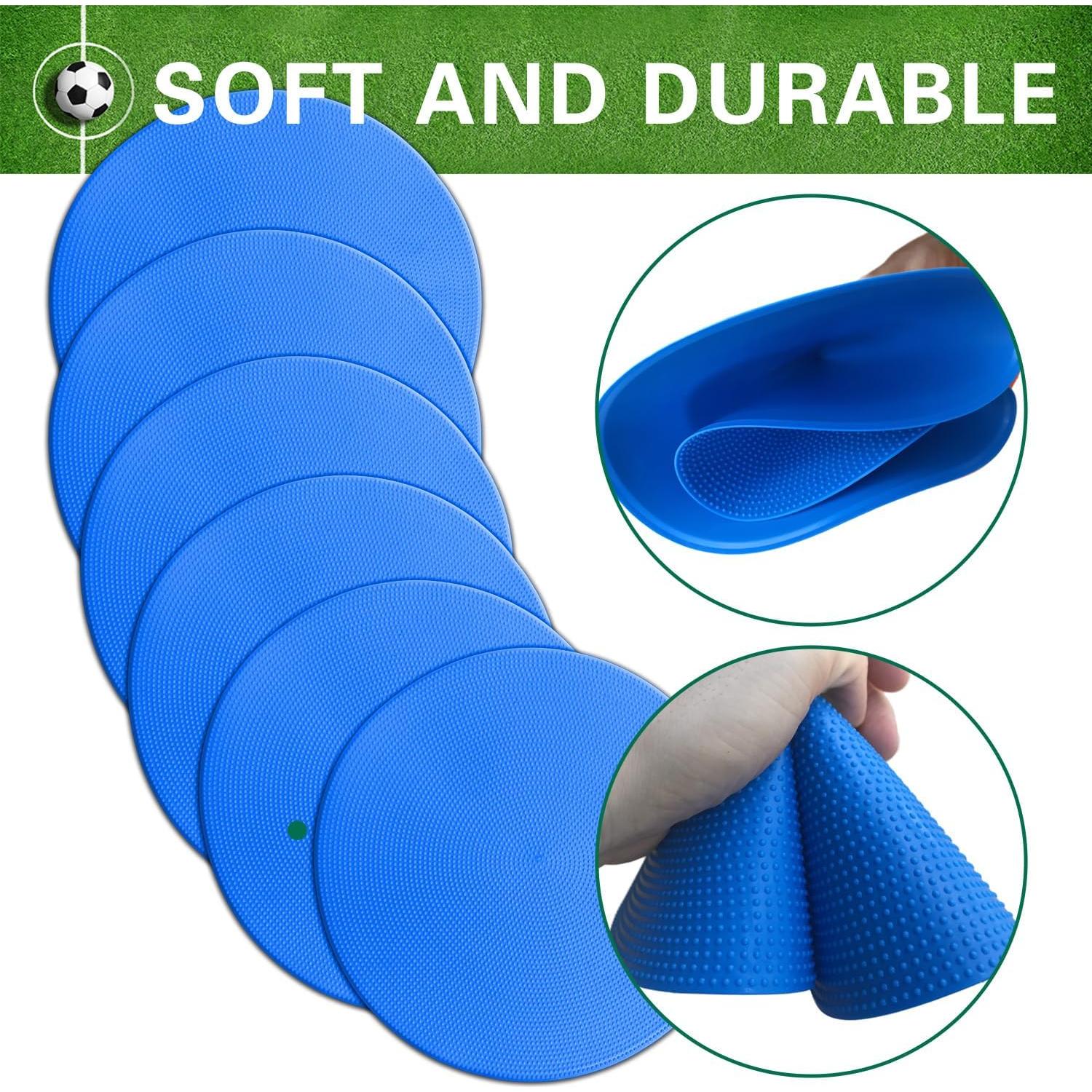 Marcadores de Agilidad PIKZH 12 Pcs 22.86 cm Antideslizantes