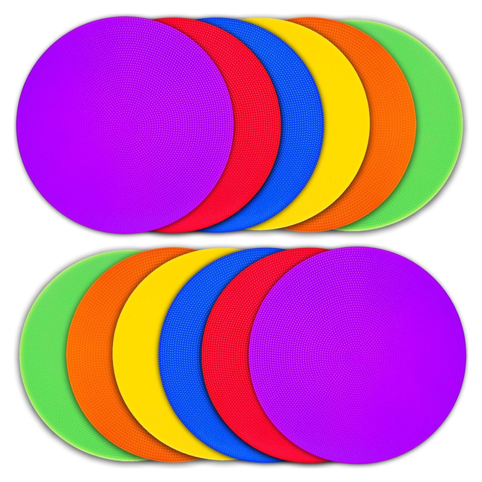 Marcadores de Agilidad PIKZH 25 cm 12 Pcs Antideslizantes