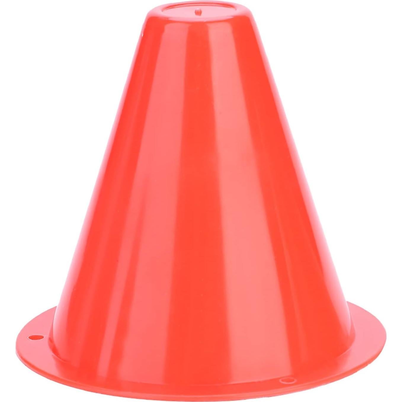 Conjunto de 10 Conos de Entrenamiento ASHATA 20 cm Rojo