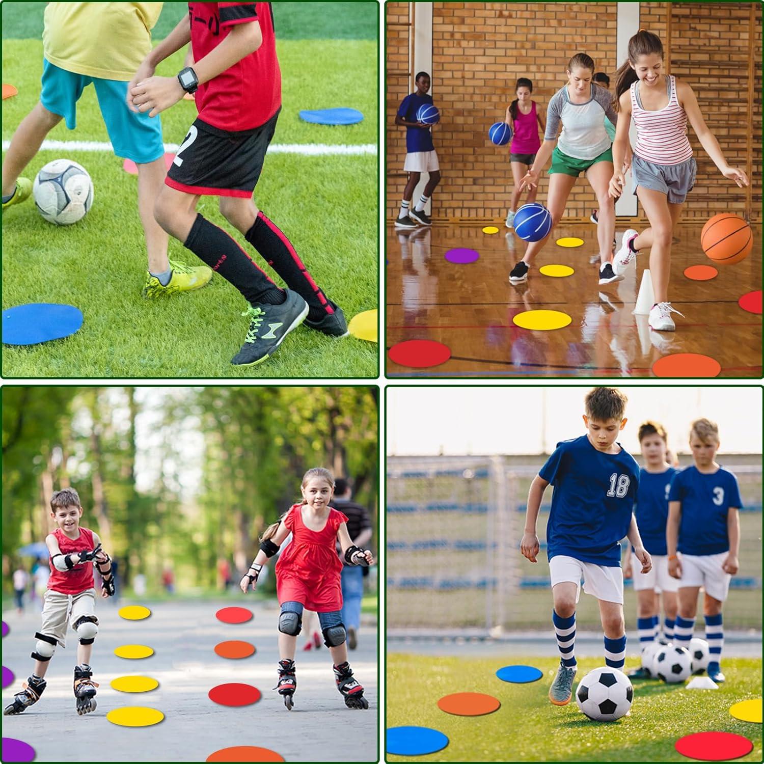 Marcadores de Puntos Vhxorrz 27 Pcs 22.86 cm Antideslizantes