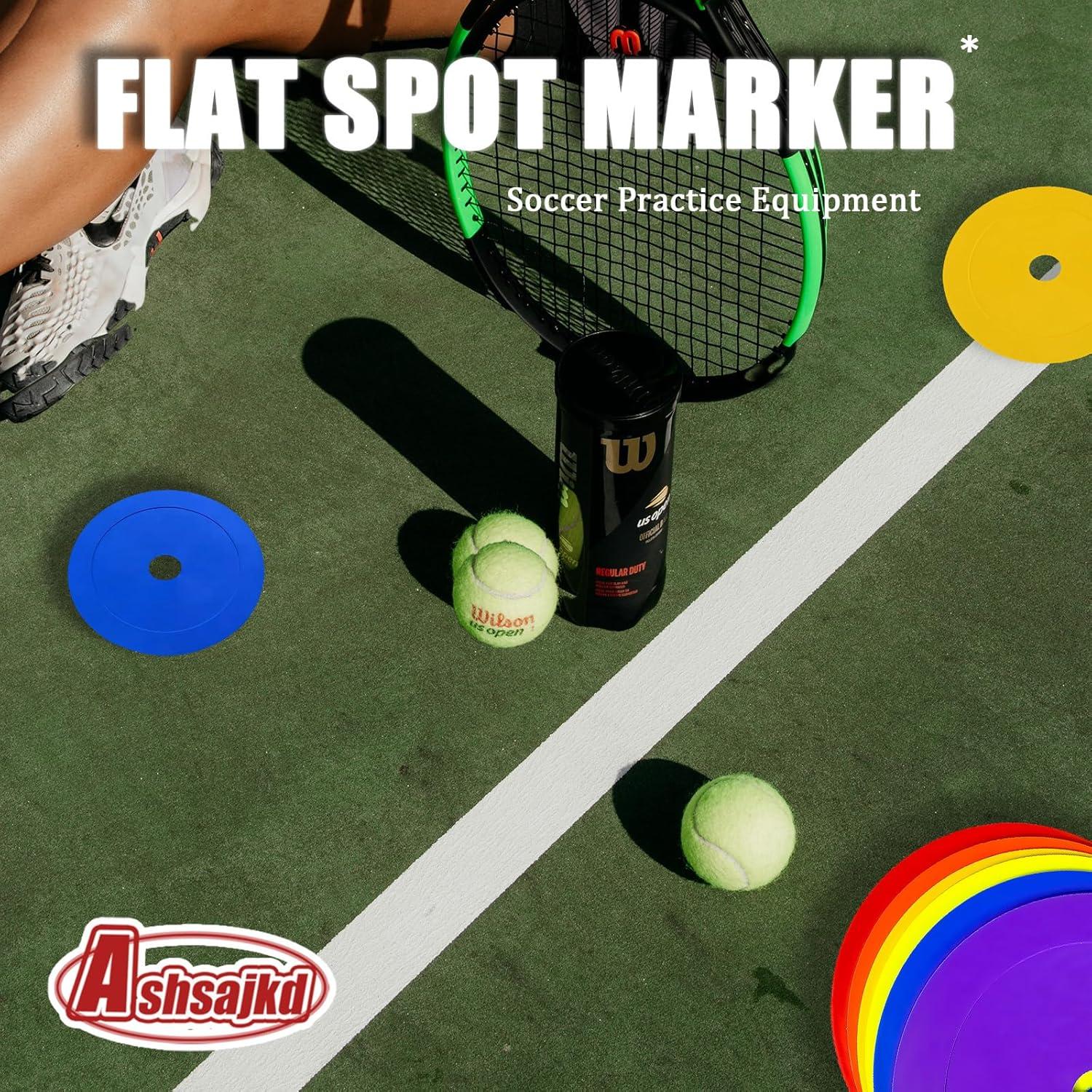 Paquete de 48 Conos Planos Antideslizantes Ashsajkd 15 cm