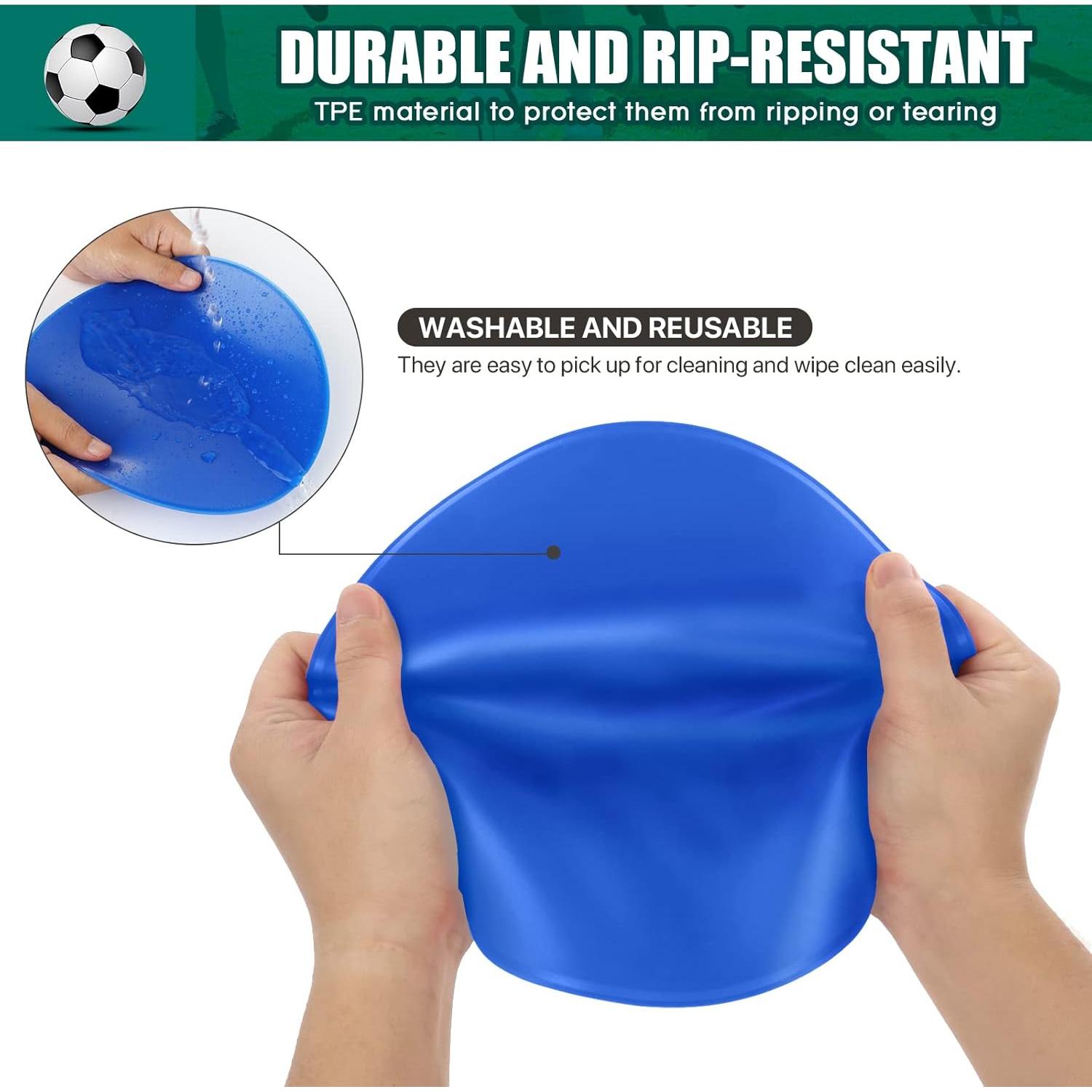 Puntos de Poliéster SIFENYU 12cm 60 Pcs Antideslizantes para Gimnasio