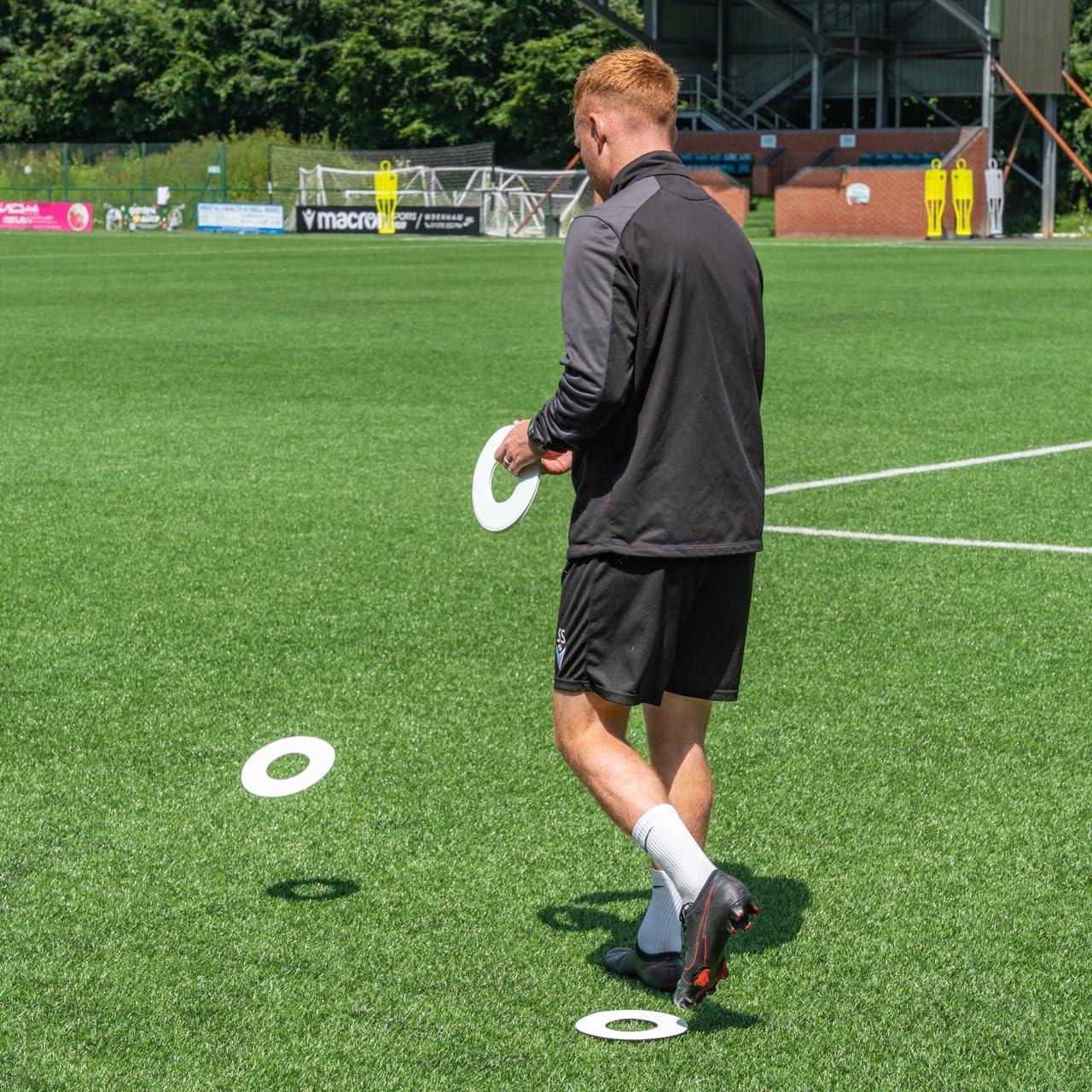 Marcadores de Anillo de Disco Plano FORZA - Paquete de 10 PVC