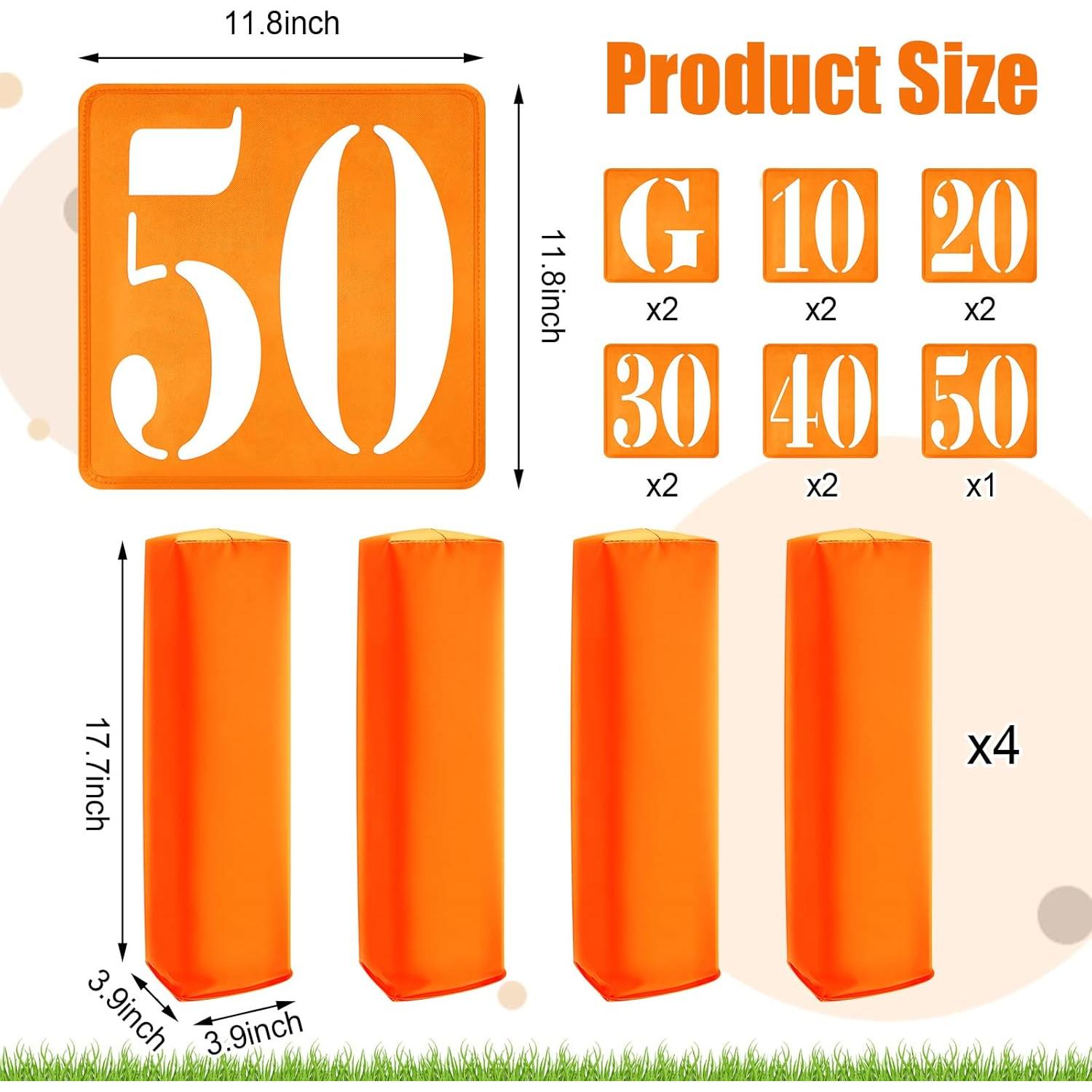 Conjunto de Marcadores de Campo de Fútbol Libima 16 Pcs