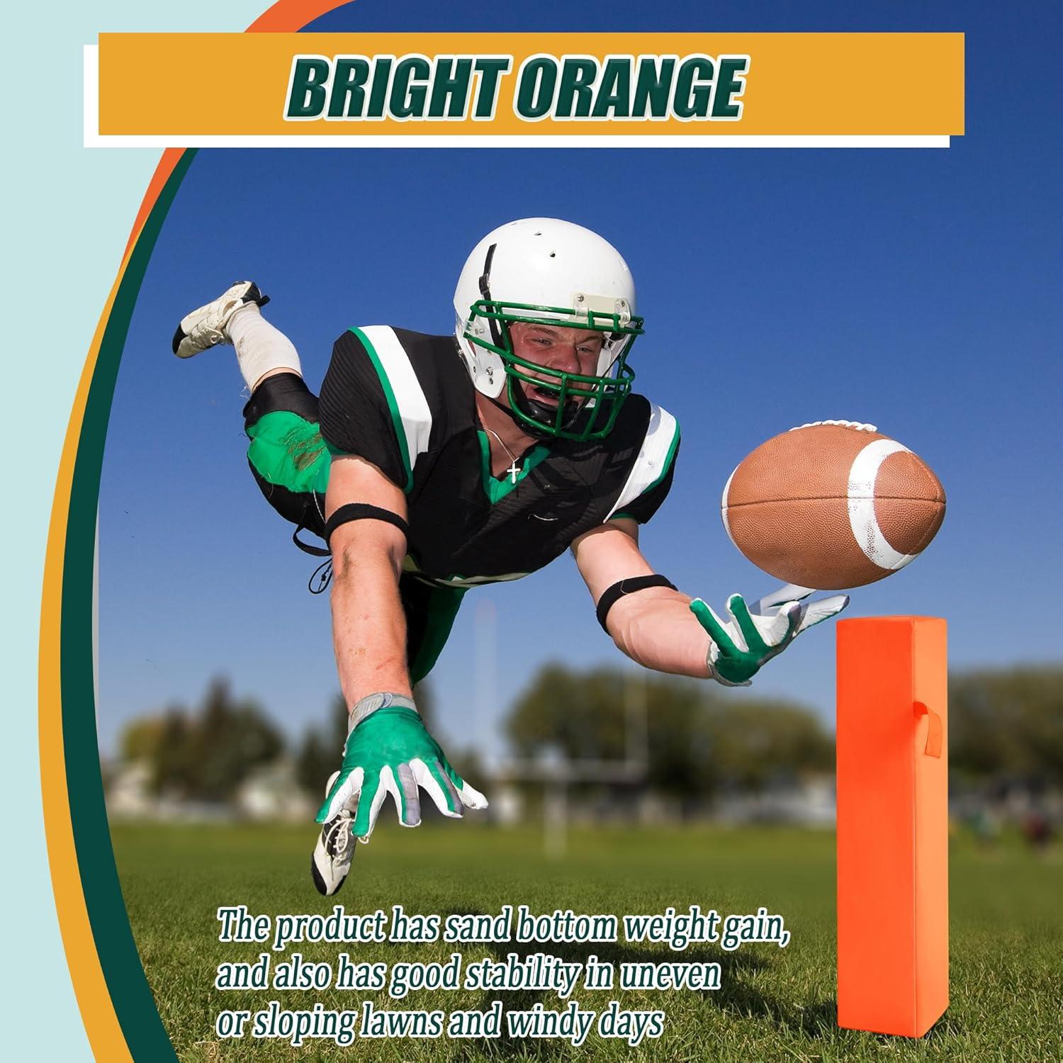 Conos de Fútbol Desunqin 4 Pcs con Peso de Arena 45.72 cm