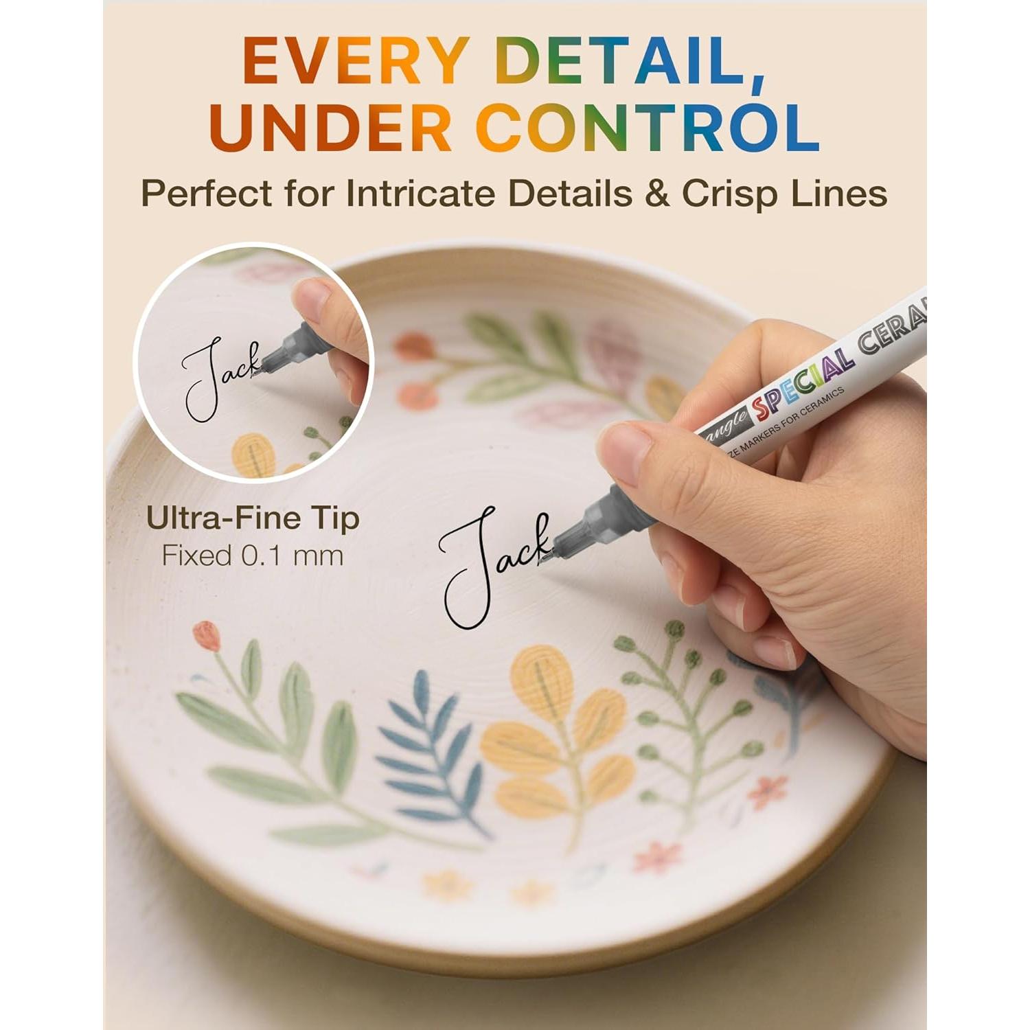 Bolígrafo de Subglaseado EliteSign Rojo Ultra-Fino 0.5mm