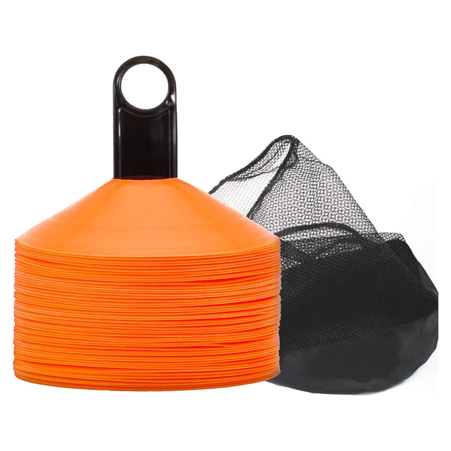 Conos de Disco Biggz Pro 50 PCS para Entrenamiento Deportivo