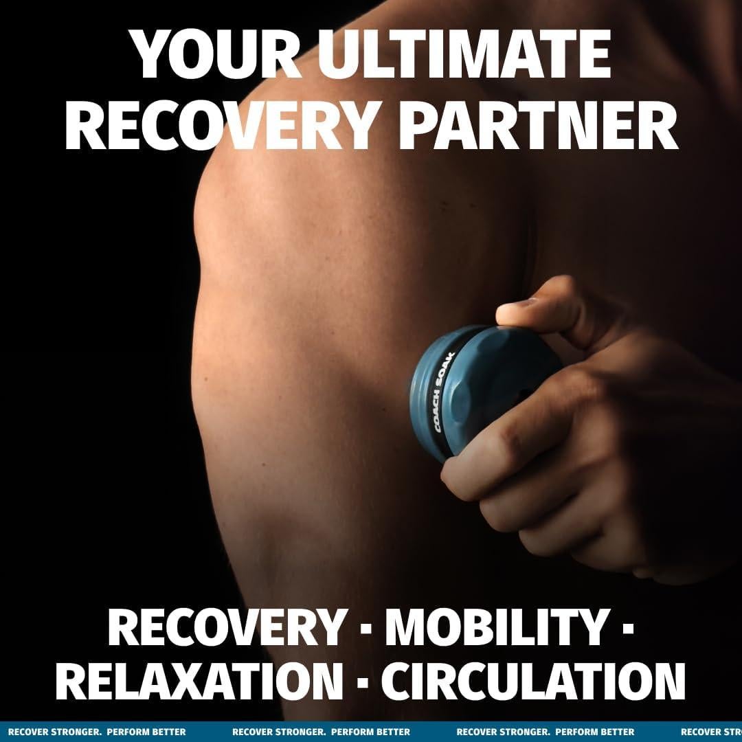 Rodillo de Masaje Coach Soak Doble Caliente y Frío con Silicona