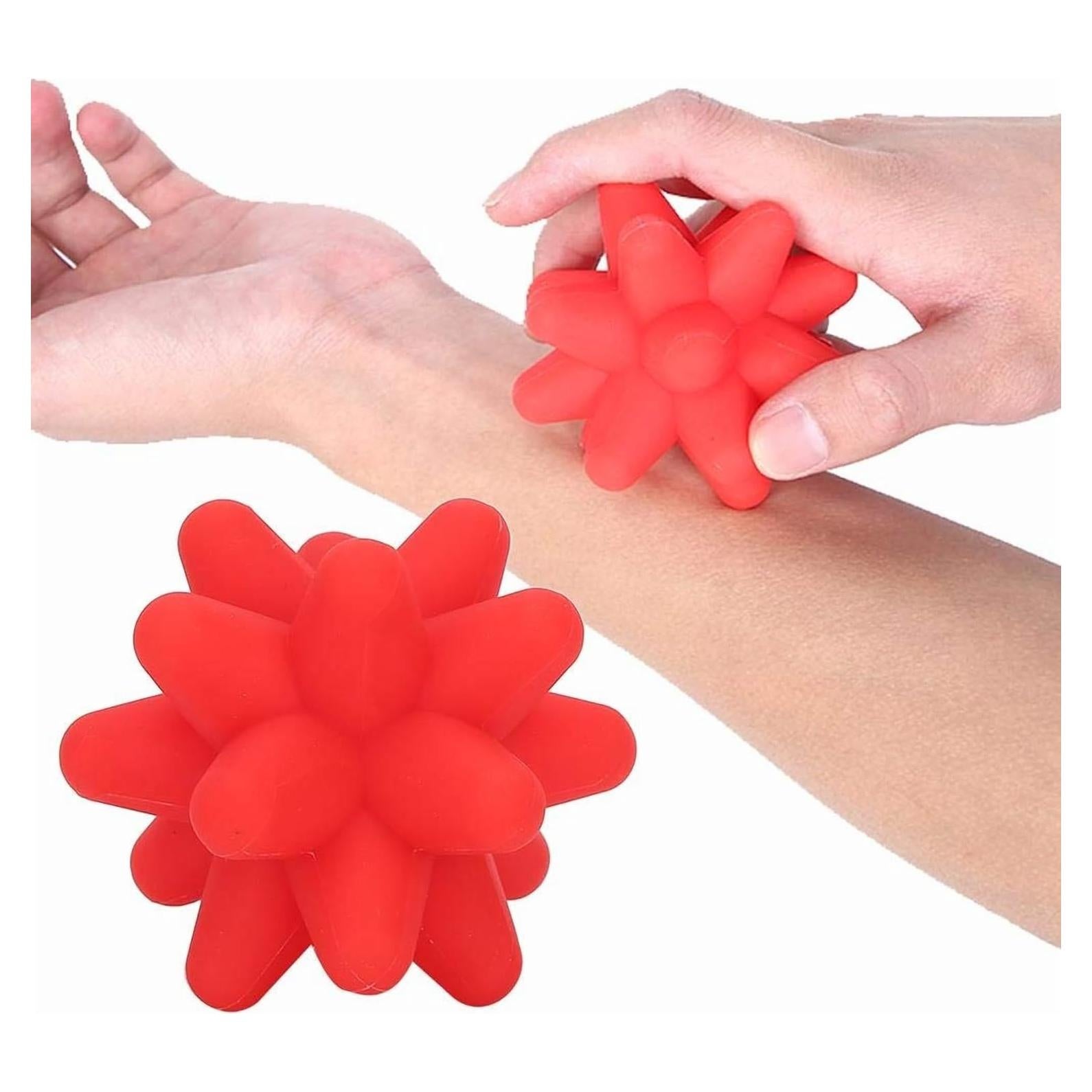 Bola de Masaje de Silicona Brrnoo 8 cm para Tejido Profundo