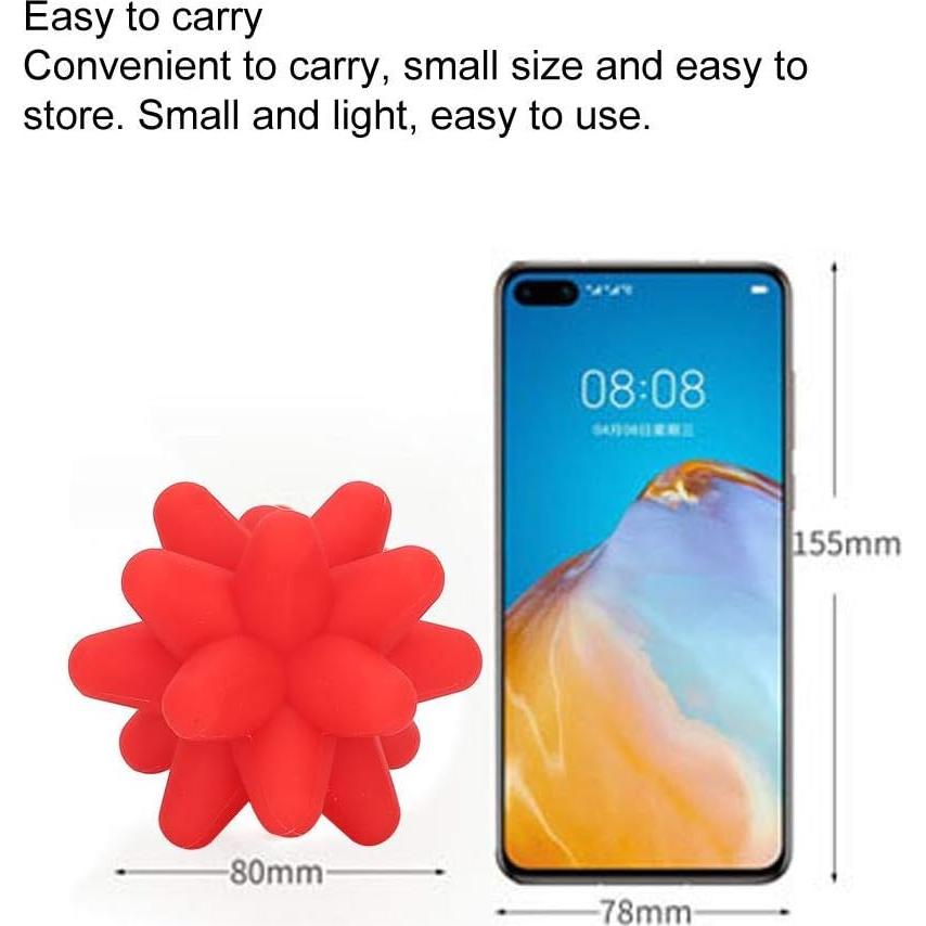 Bola de Masaje de Silicona Brrnoo 8 cm para Tejido Profundo