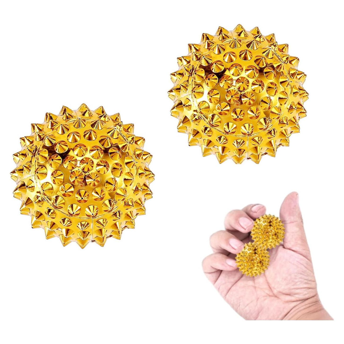 Bolas de Masaje de Mano Aetomtins - Acupresión Magnética 3.3cm