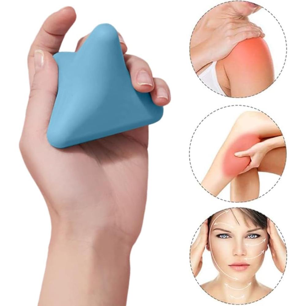 Bola de Masaje OULIGET para Alivio de Estrés - Azul