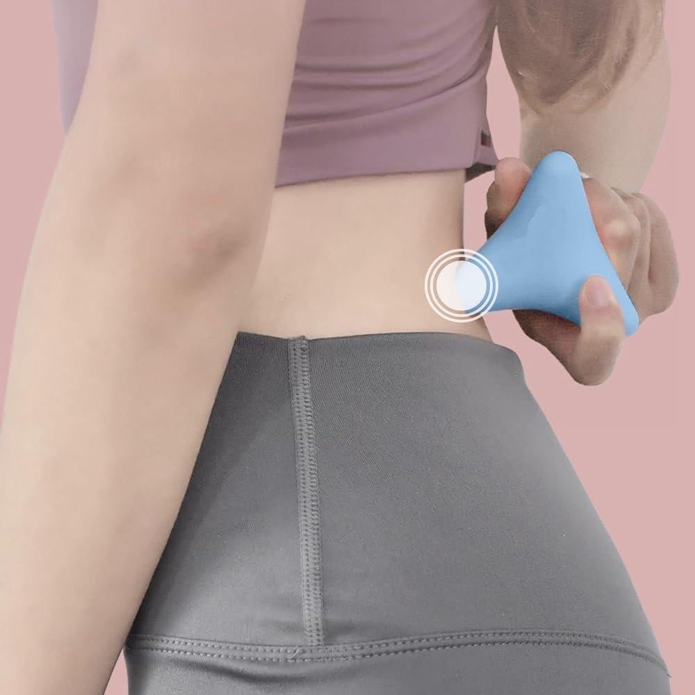 Bola de Masaje OULIGET para Alivio de Estrés - Azul