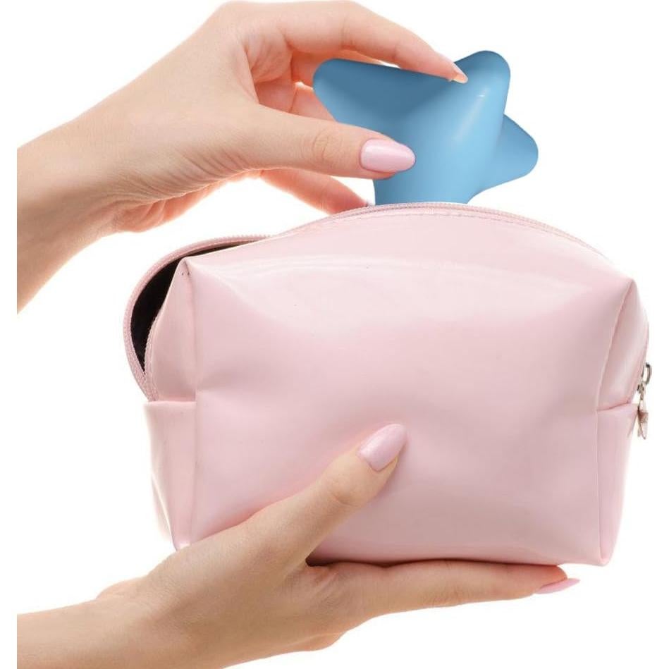 Bola de Masaje OULIGET para Alivio de Estrés - Azul