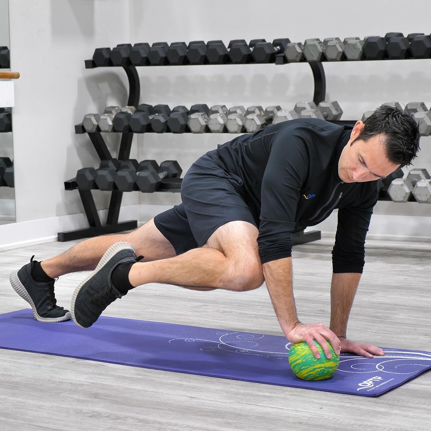 Bola de Postura OPTP 15.24 cm - Rodillo de Espuma para Masaje