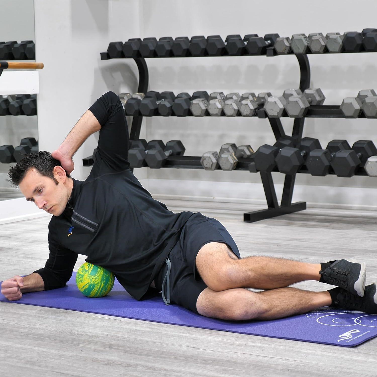 Bola de Postura OPTP 15.24 cm - Rodillo de Espuma para Masaje