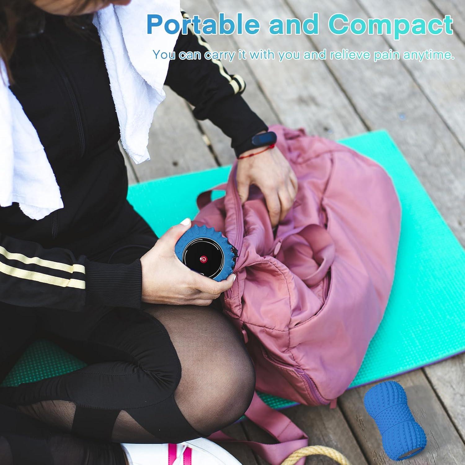 Bola de Masaje Vibrante 2 en 1 Meifuly Azul 6 Modos