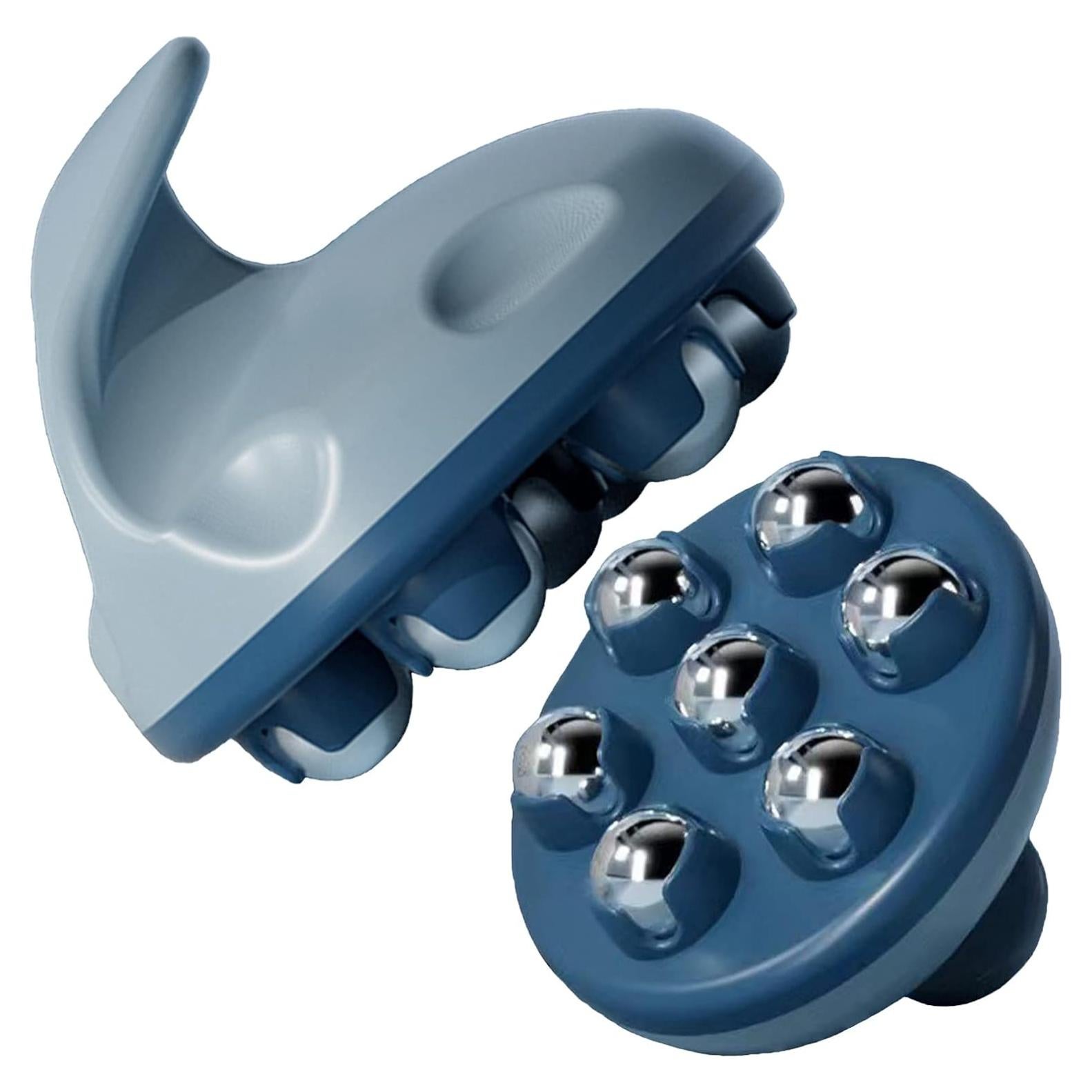 Masajeador de Mano WMM 360° para Alivio Muscular - Azul