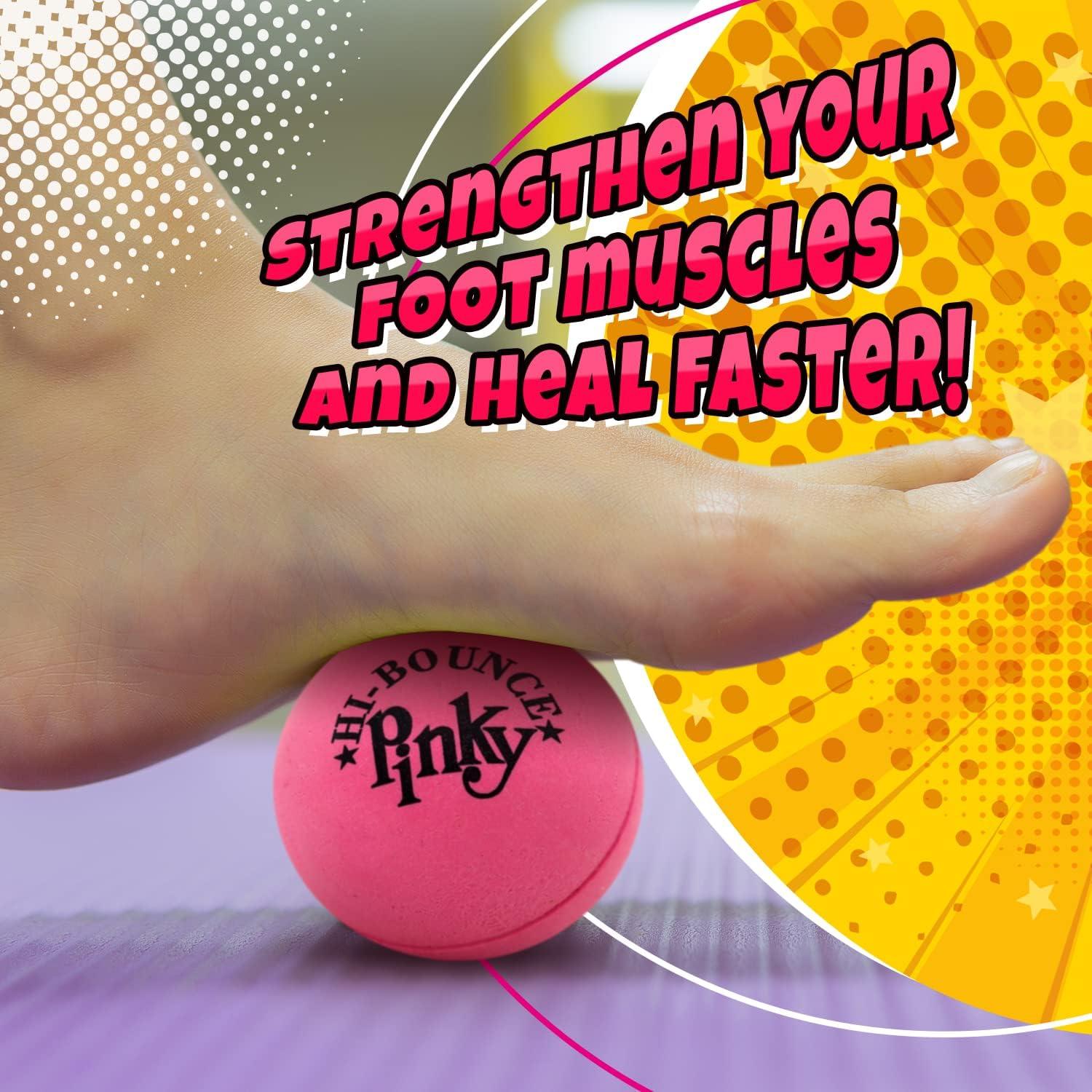 Pelota Rebotadora Rosa JA-RU 6.35 cm para Niños