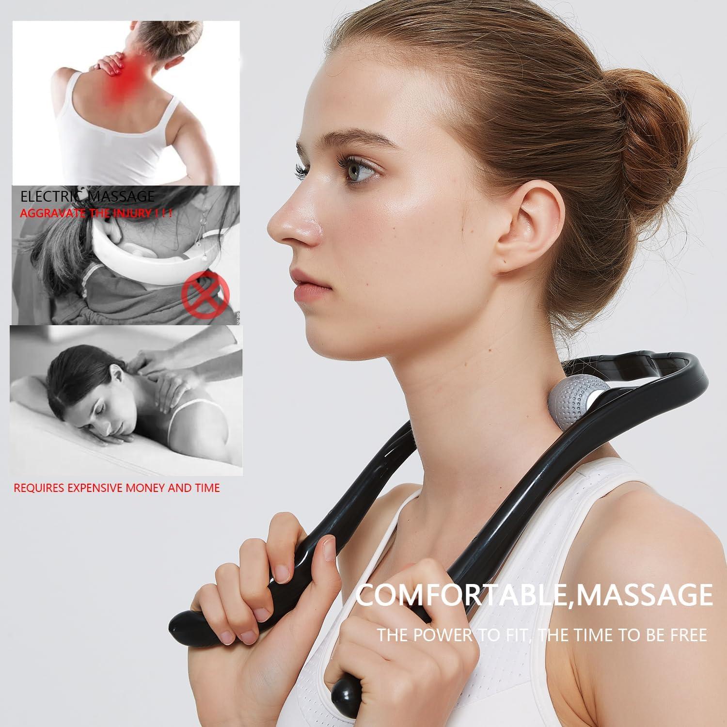 Masajeador de Cuello Dipua Shiatsu Alivio Dolor Muscular 33.78cm