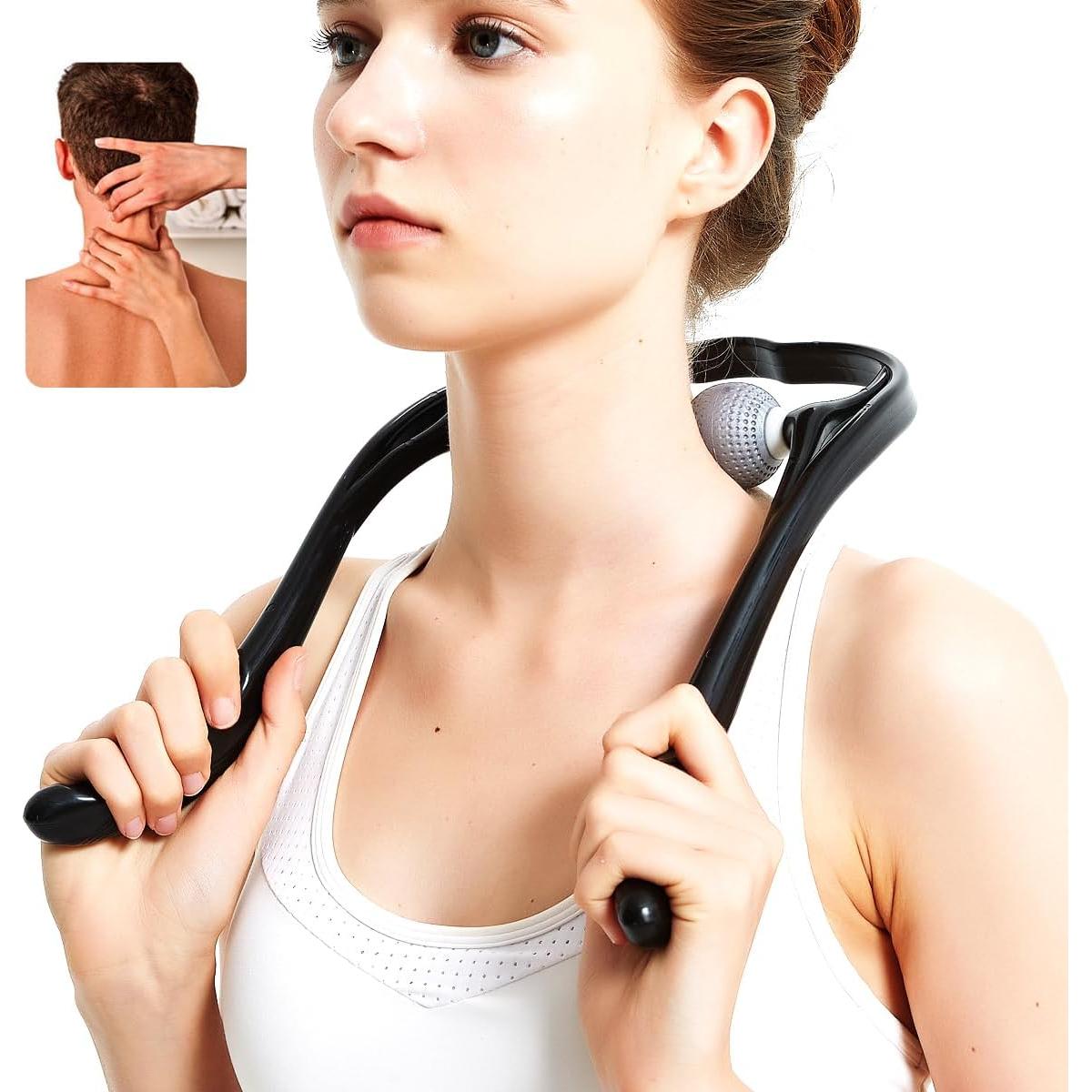 Masajeador de Cuello Dipua Shiatsu Alivio Dolor Muscular 33.78cm