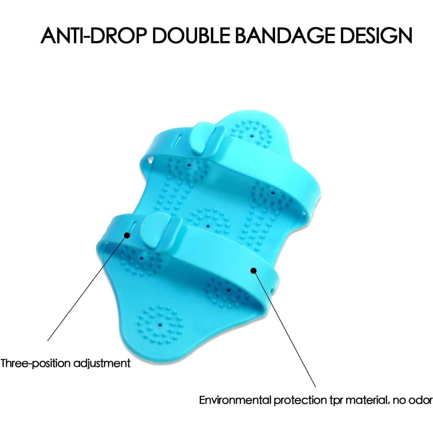 Rodillo de Masaje Manual CICIFAUS AM003 - Alivio Muscular Azul