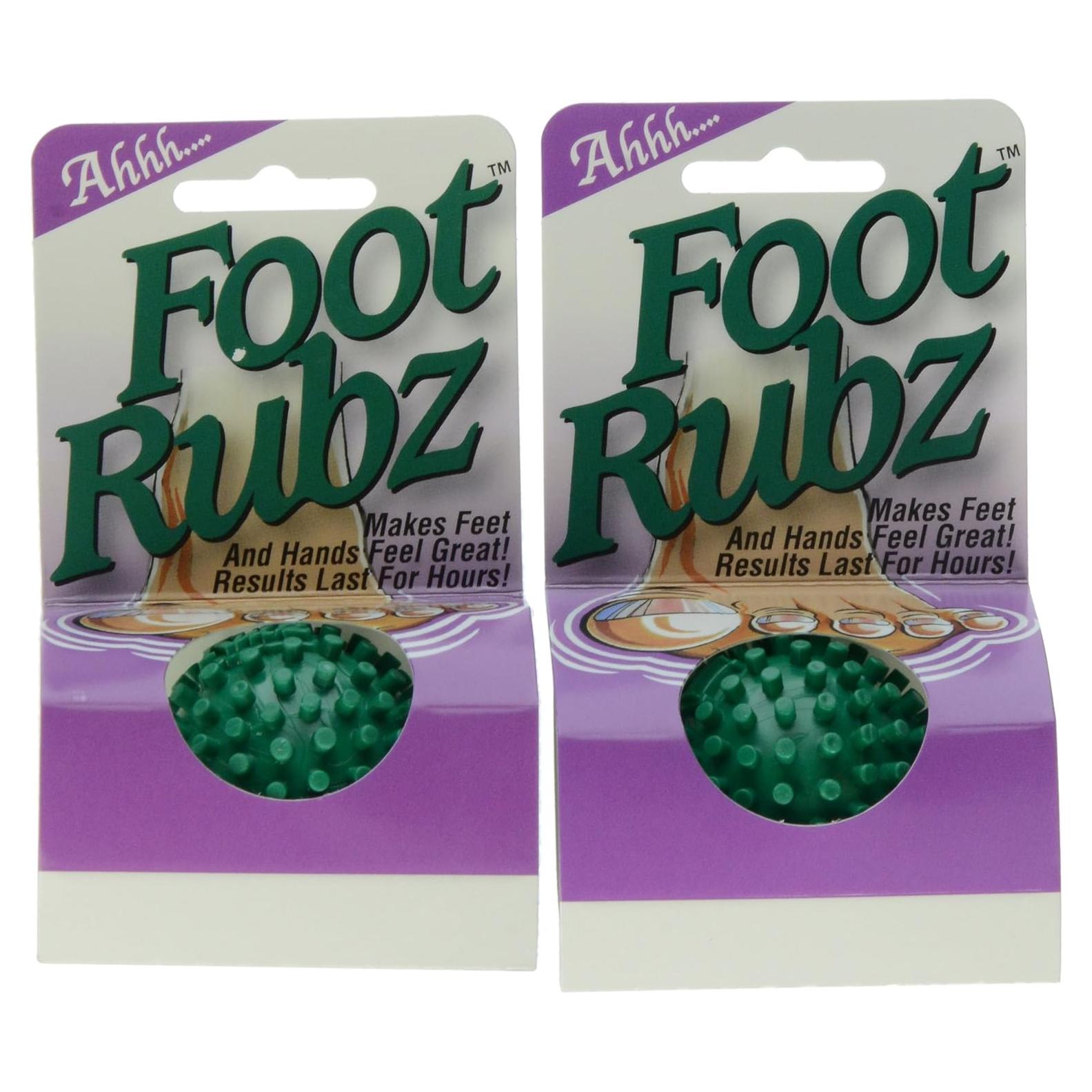 Pelota de Masaje Due North Foot Rubz - Alivio para Pies y Manos, 2 Unidades