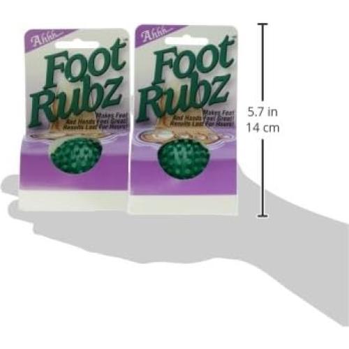 Pelota de Masaje Due North Foot Rubz - Alivio para Pies y Manos, 2 Unidades