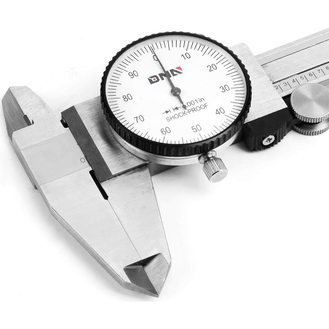 Calibrador de Dial Acero Inoxidable DNA Motoring 15.24 cm