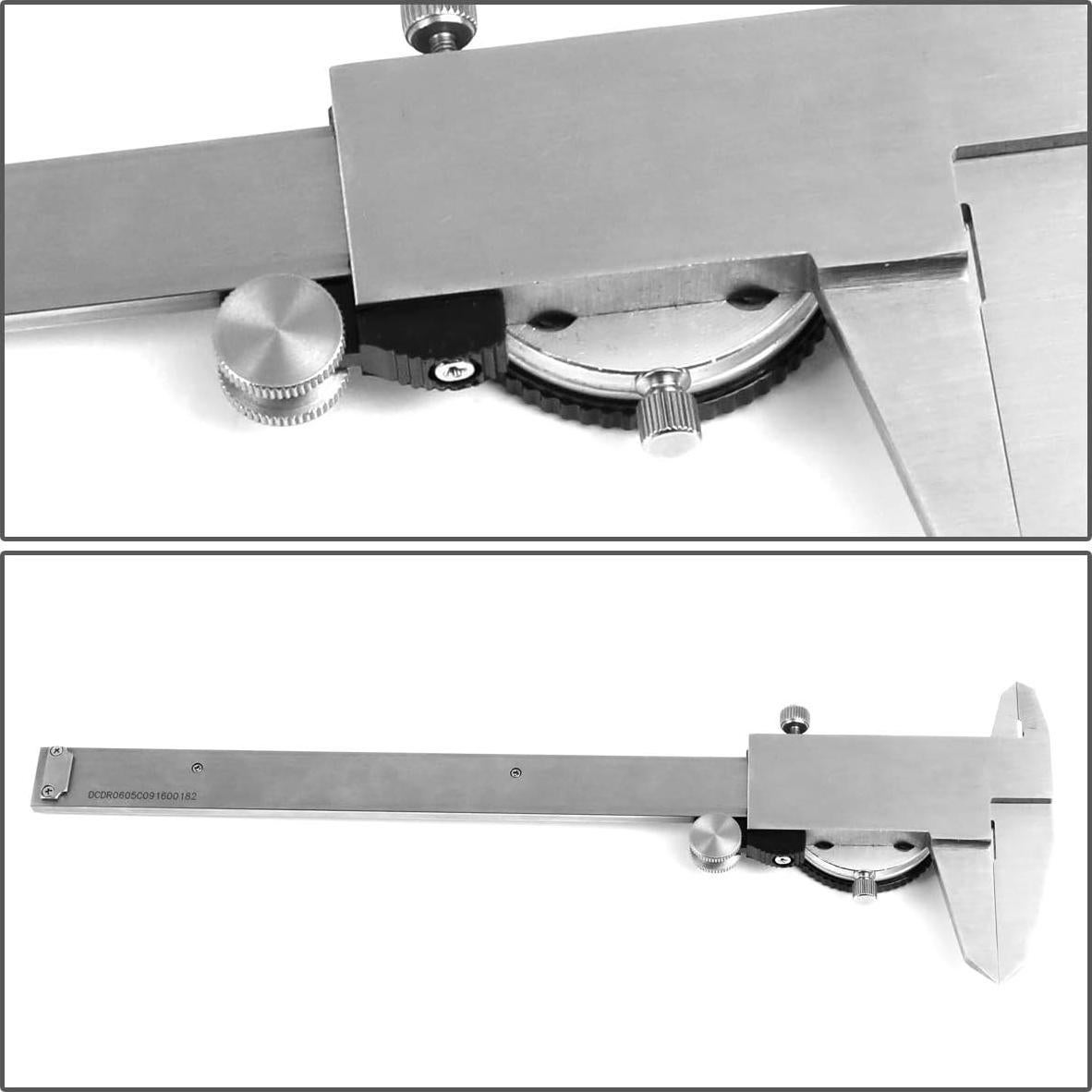 Calibrador de Dial Acero Inoxidable DNA Motoring 15.24 cm