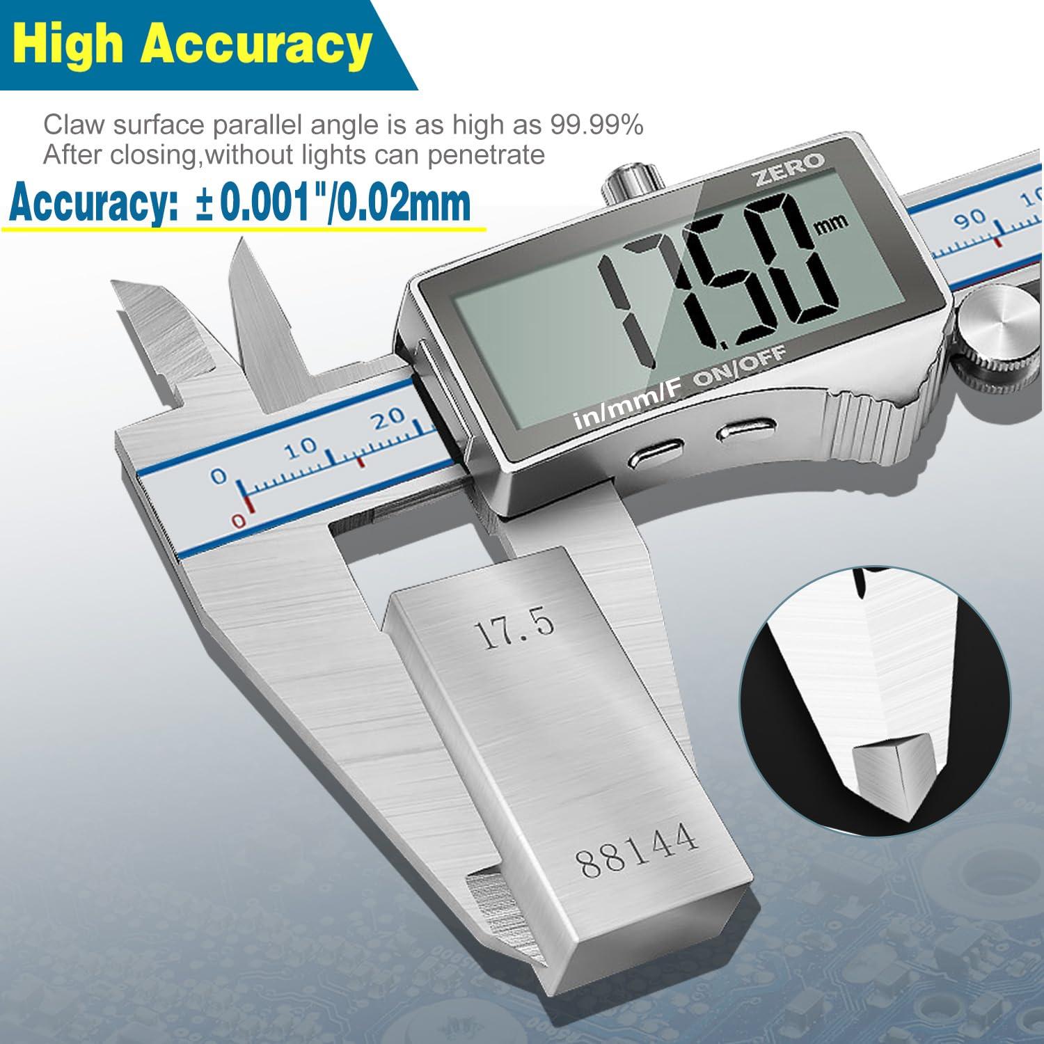 Calibrador Digital DITRON 150mm Vernier LCD Acero Inoxidable