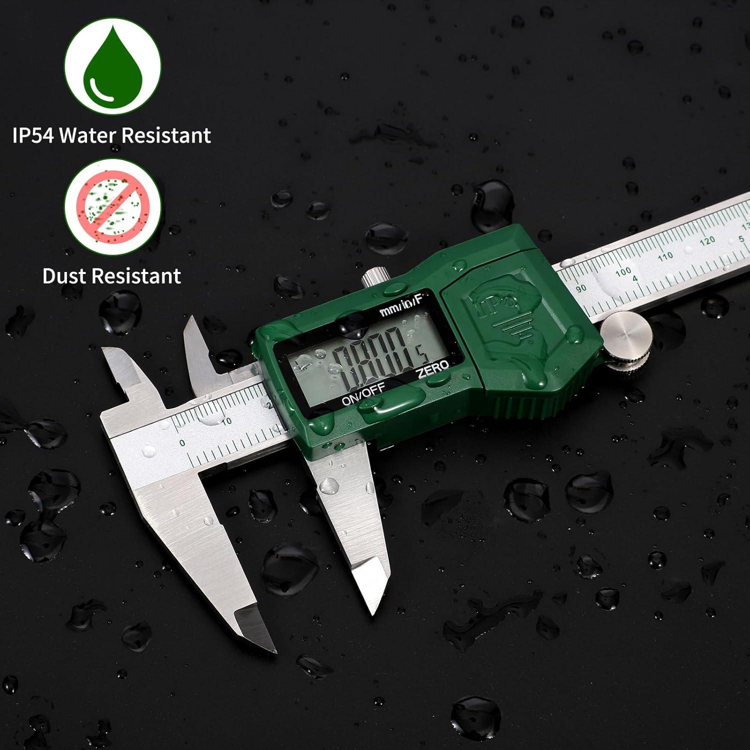 Calibrador Digital IP54 ToolSup 15.24 cm Acero Inoxidable