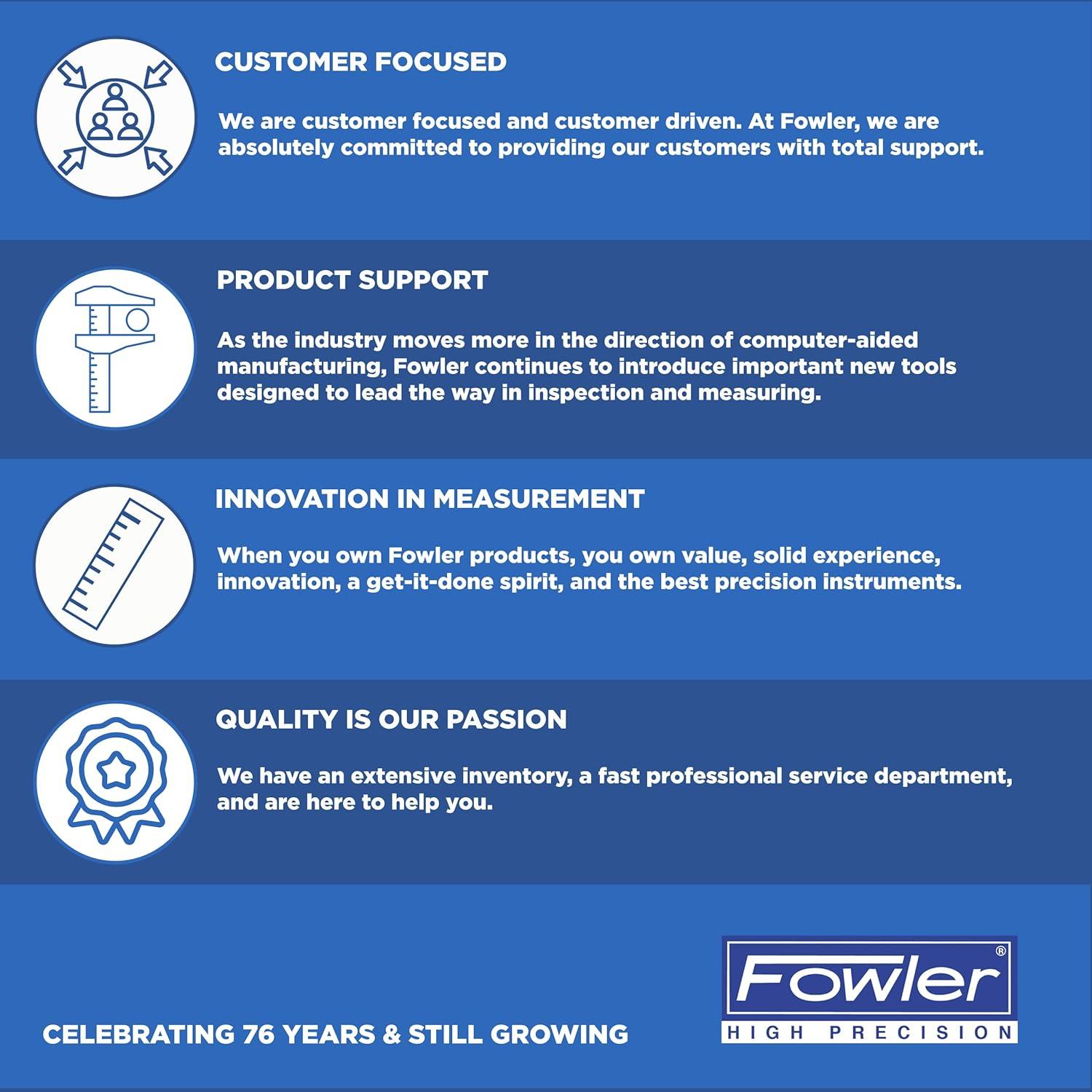 Calibrador Dial Fowler 52-030-006-1 Dual 0-150mm Precisión