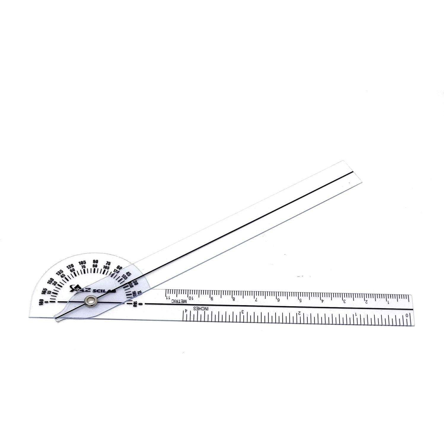 Goniometro Transparente A2ZSCILAB 15.24 cm para Medición