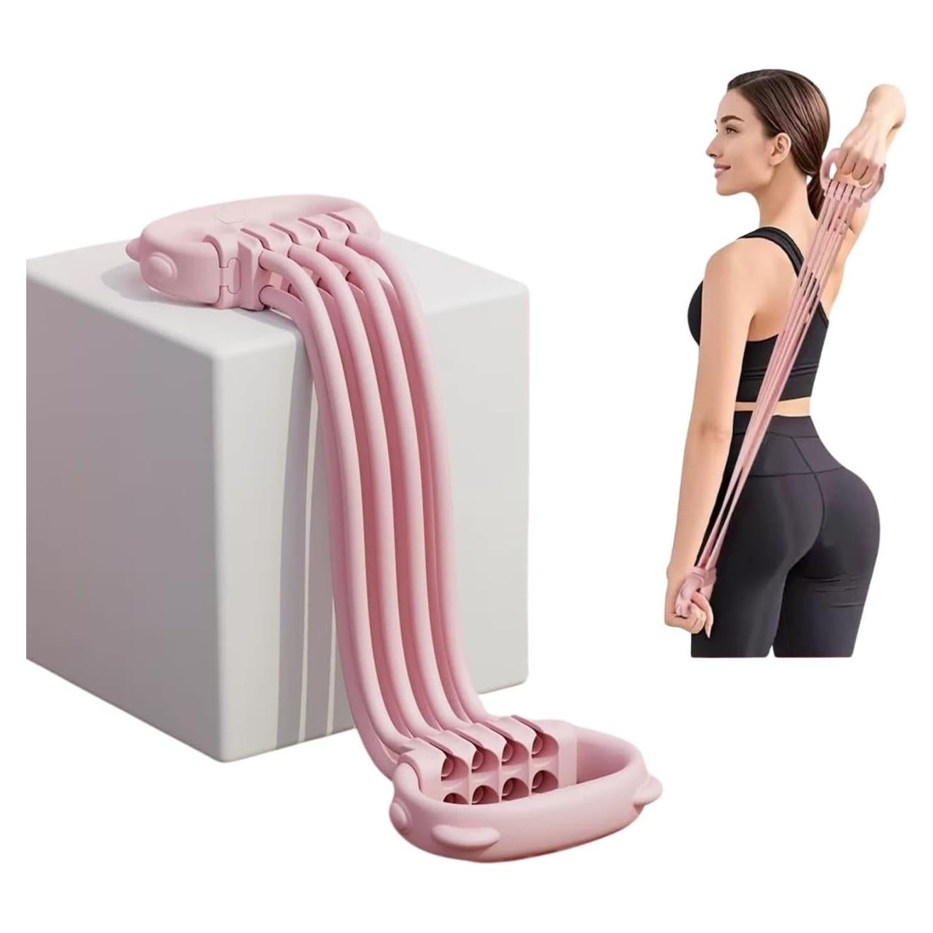 Bandas de Resistencia GYMMAJOR - Juego de 8 Tubos Ajustables