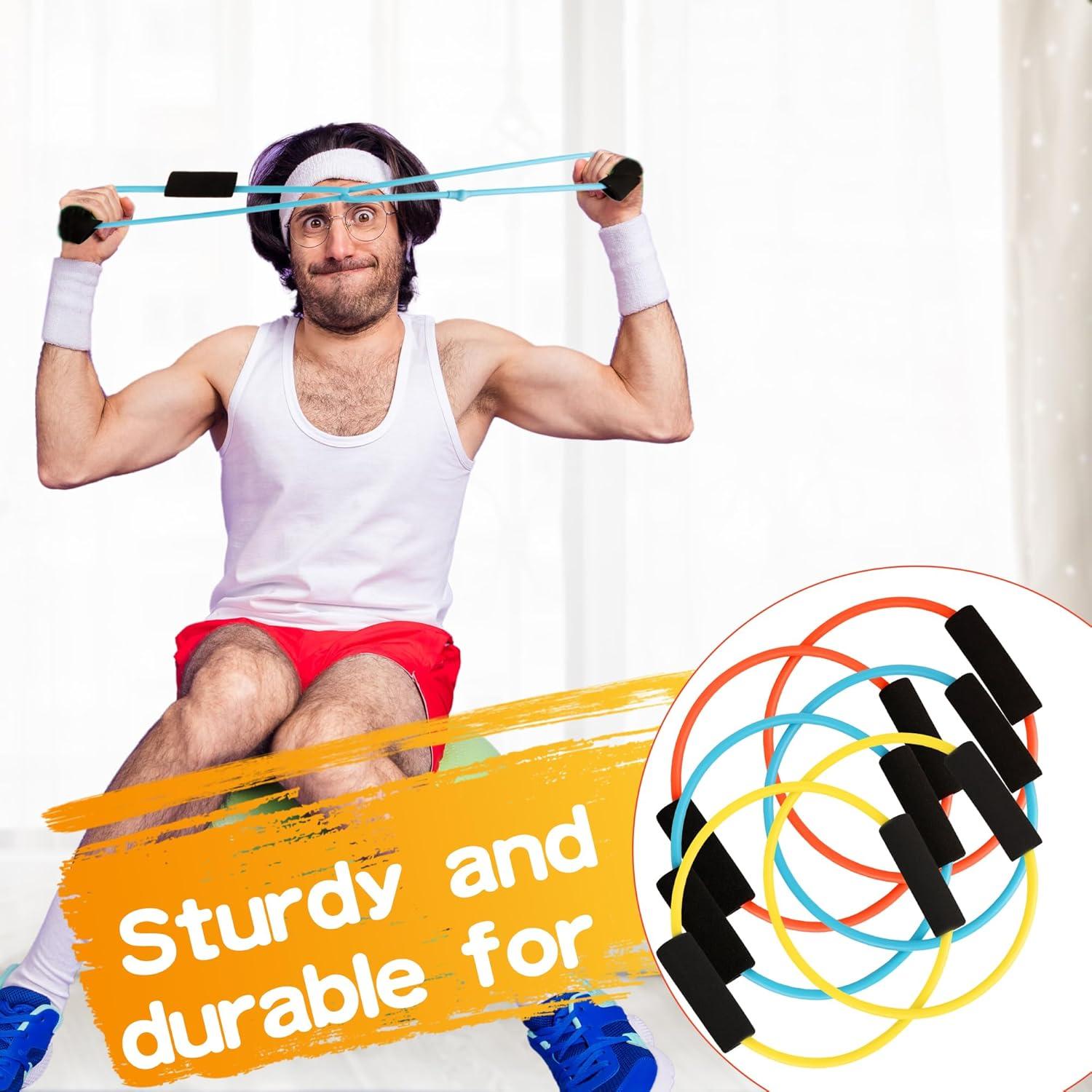 Set de 3 Bandas de Resistencia Doble Norcoin para Pilates