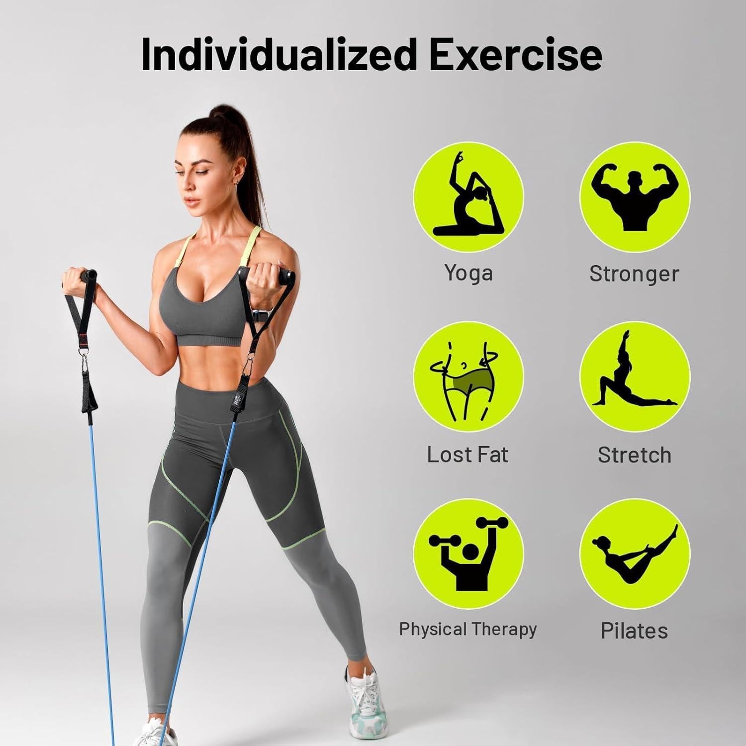 Correa de Anclaje para Puerta Slim Panda - Bandas de Resistencia