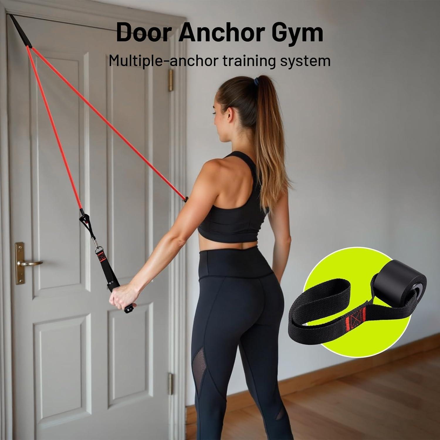 Correa de Anclaje para Puerta Slim Panda - Bandas de Resistencia