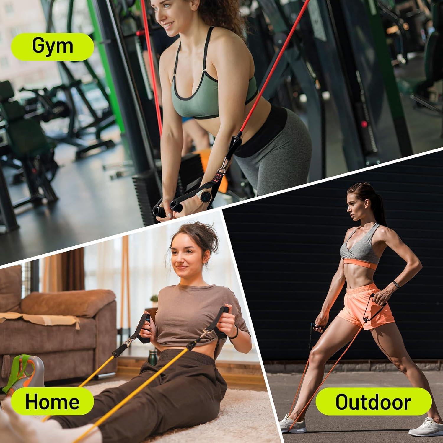 Correa de Anclaje para Puerta Slim Panda - Bandas de Resistencia